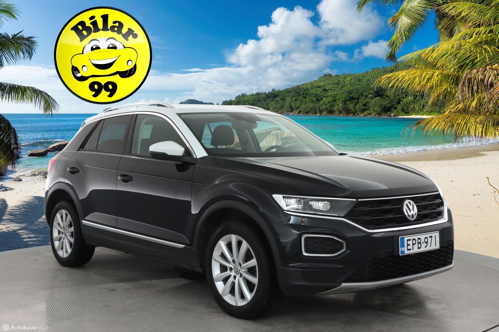 Volkswagen T-Roc 2017 Style 1,0 TSI 85 kW **Webasto / Adapt.Vakkari / LED-valot / P.Tutkat / Navi / Kaistavahti / Apple&Android / 2x Renkaat** - Hyvin varusteltu näyttävä T-Roc!