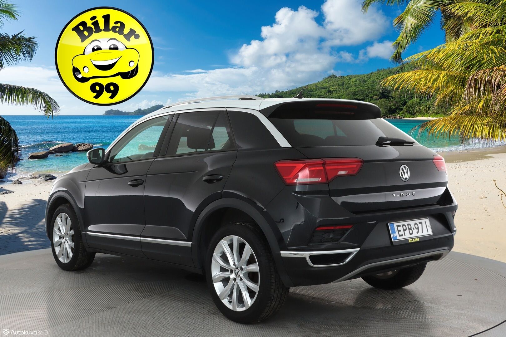 Volkswagen T-Roc 2017 Style 1,0 TSI 85 kW **Webasto / Adapt.Vakkari / LED-valot / P.Tutkat / Navi / Kaistavahti / Apple&Android / 2x Renkaat** - Hyvin varusteltu näyttävä T-Roc!