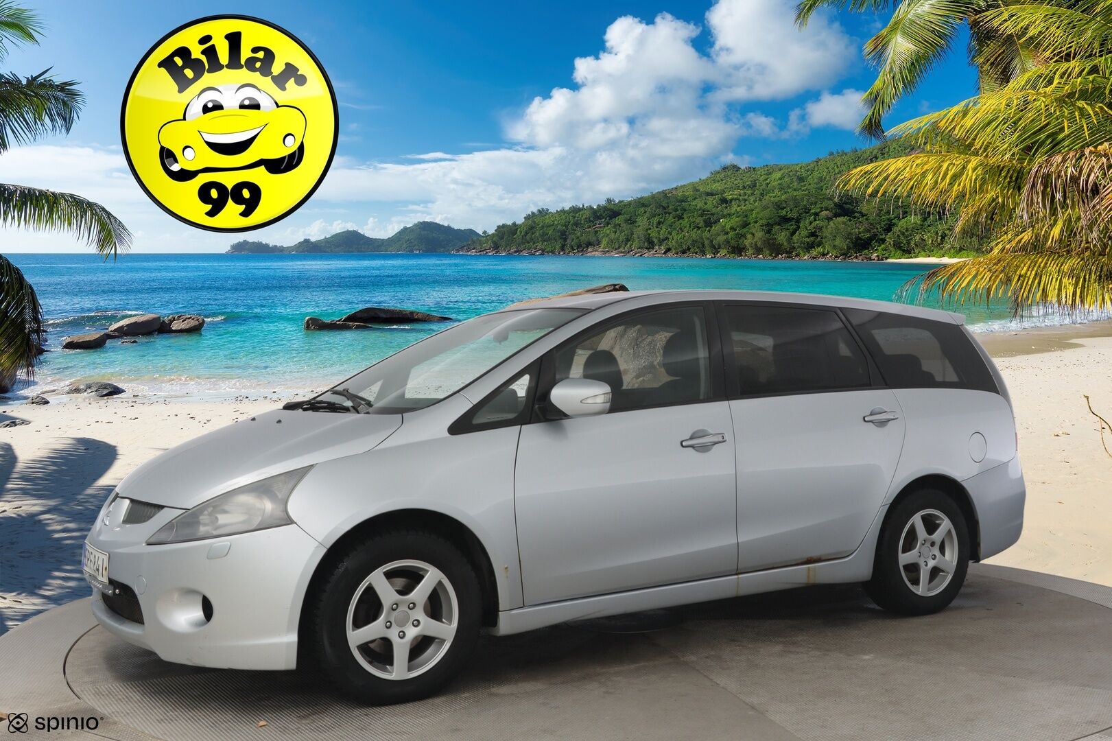 Mitsubishi Grandis 2006 .5D GRANDIS STW 2.4 AUTOMATIC-7** YritysOutlet - Myydään vain yrityksille - *7-Paikkainen / Suomi-Auto / 2x Renkaat*