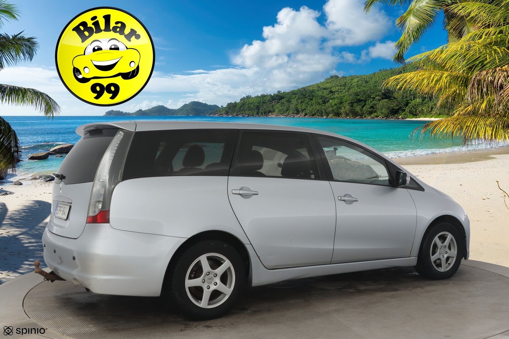 Mitsubishi Grandis 2006 .5D GRANDIS STW 2.4 AUTOMATIC-7** YritysOutlet - Myydään vain yrityksille - *7-Paikkainen / Suomi-Auto / 2x Renkaat*