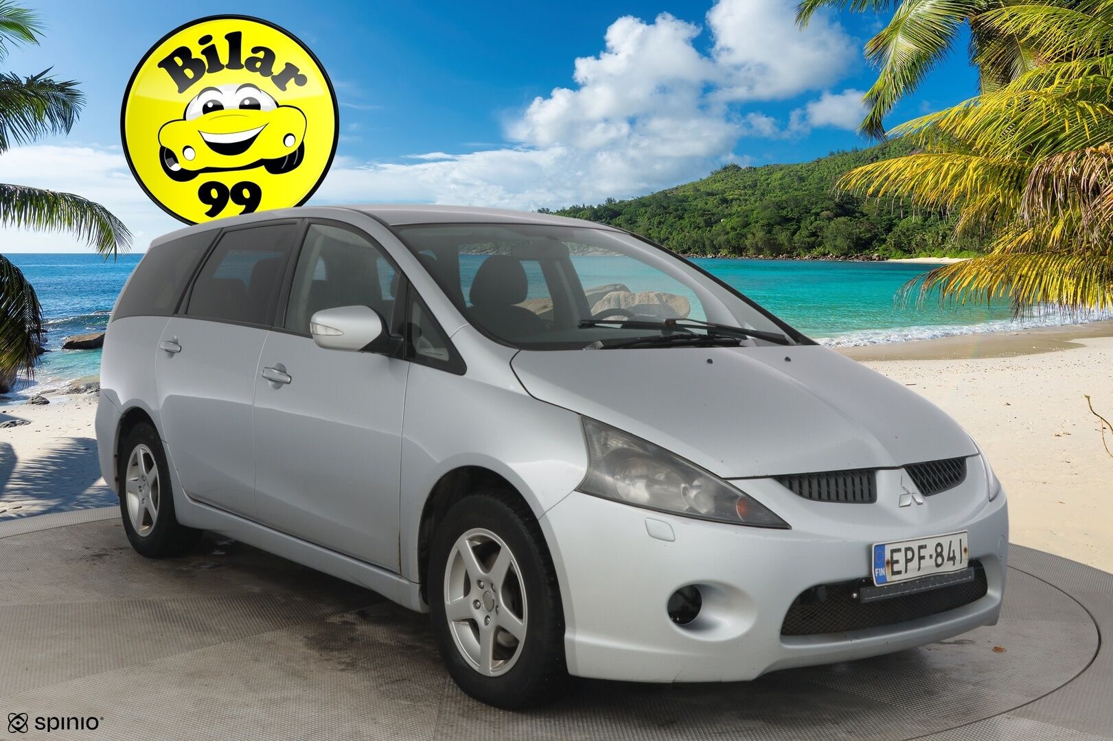 Mitsubishi Grandis 2006 .5D GRANDIS STW 2.4 AUTOMATIC-7** YritysOutlet - Myydään vain yrityksille - *7-Paikkainen / Suomi-Auto / 2x Renkaat*