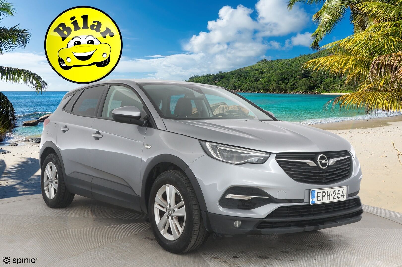 Opel Grandland X 2018 Enjoy 1.2 Turbo ECOTEC Start/Stop 96 kW MT6 * Kaistavahti / App Connect / Tutkat / Lohko & Sisäpistoke / Vetokoukku* - Suomi auto / Vetokoukku