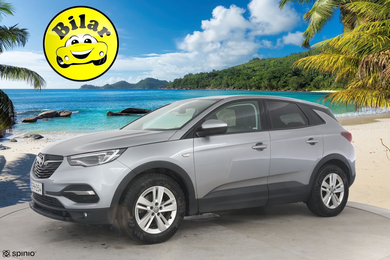 Opel Grandland X 2018 Enjoy 1.2 Turbo ECOTEC Start/Stop 96 kW MT6 * Kaistavahti / App Connect / Tutkat / Lohko & Sisäpistoke / Vetokoukku* - Suomi auto / Vetokoukku