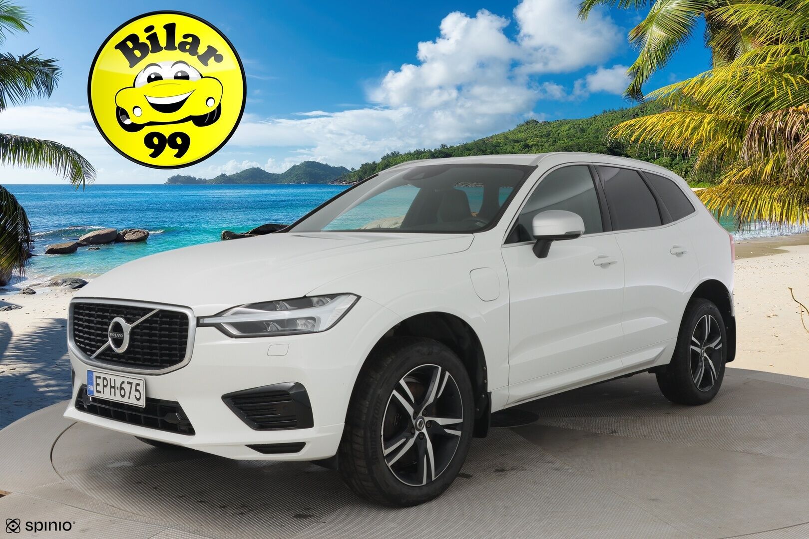 Volvo XC60 2018 T8 AWD Business R-Design aut *Suomi-auto / ACC / Panorama / VOC / Navi / LED / Keyless* - *Sähköpenkit / Sähkökontti / Lämmitettävä tuulilasi* - HULLUT AVAJAISHULINAT KORKOTARJOUS 3,29 %