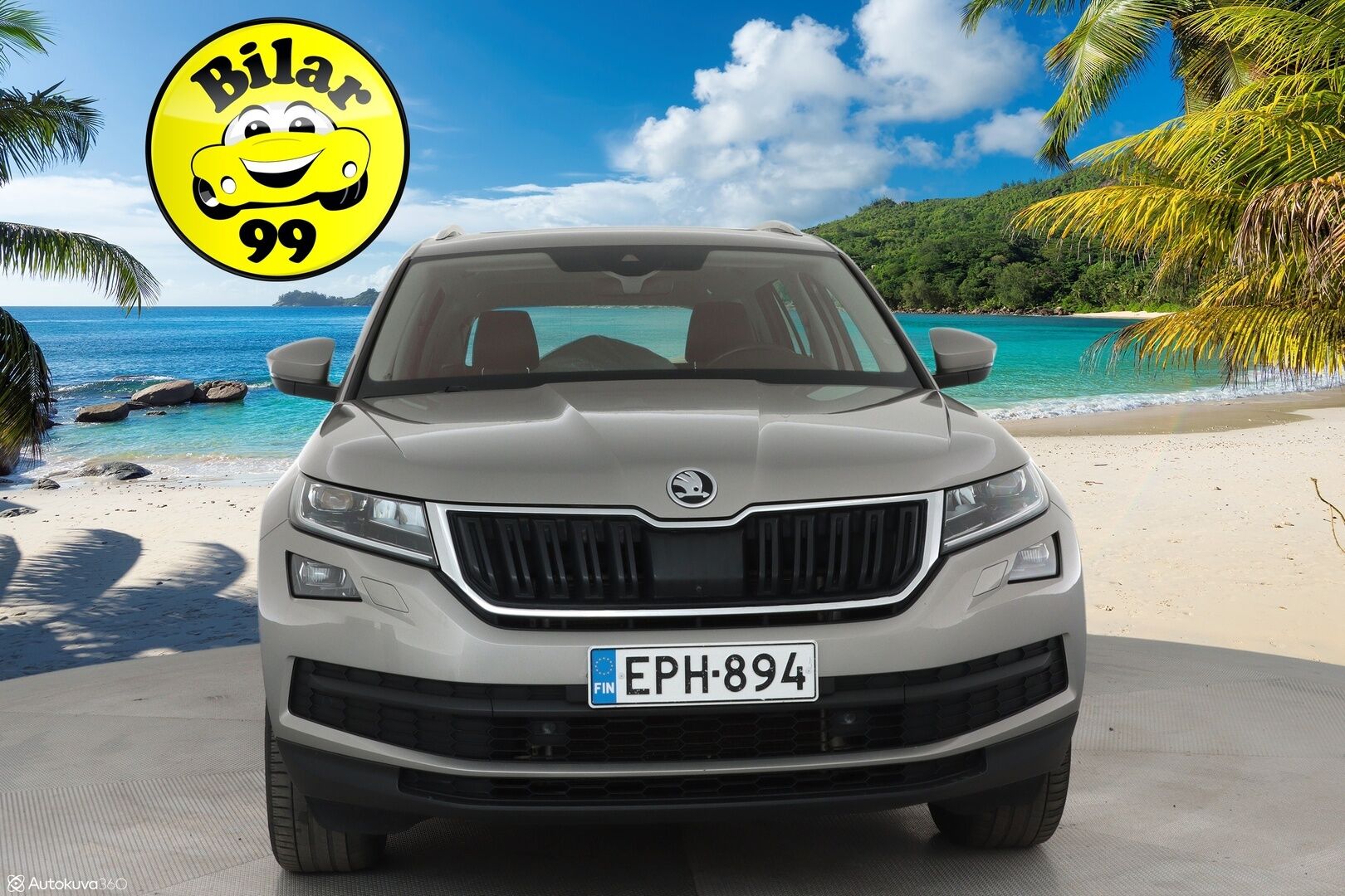 Skoda Kodiaq 2018 2.0 TDI 190 4x4 Exclusive DSG 7-P - Webasto / Imastoidut muistipenkit / Koukku / ACC / Panorama / Canton / 360 kamera / Keyless 