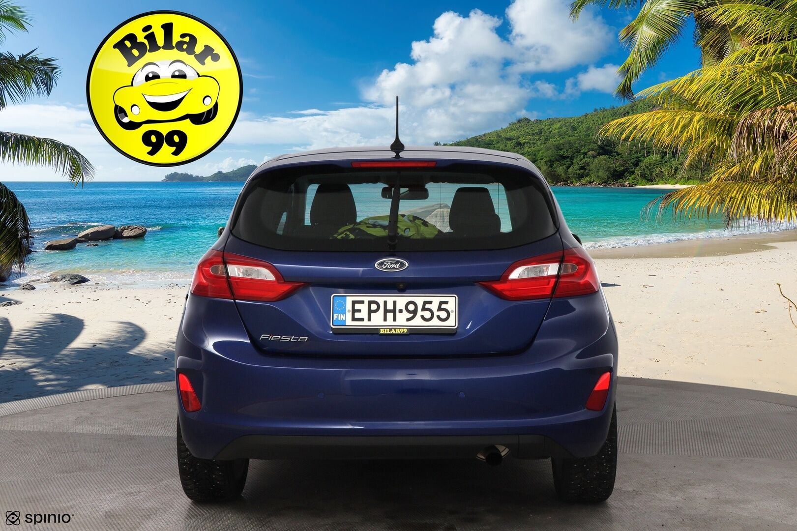 Ford Fiesta 2018 1,0 EcoBoost 100hv M6 Titanium 5-ovinen - YritysOutlet - Myydään vain yrityksille - *Suomi-auto / Vakkari / Merkkihuollettu / P-kamera / 2x-renkaat / YritysOutlet - Myydään vain yrityksille*