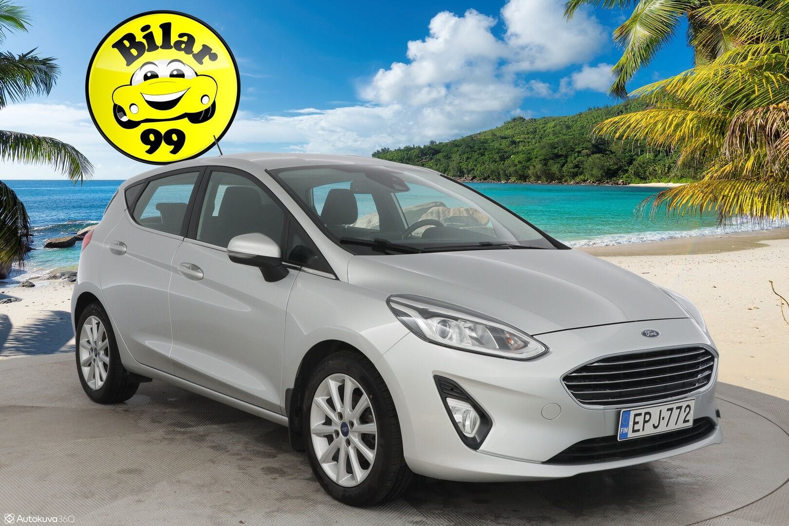 Ford Fiesta 2018 1,0 EcoBoost 100hv M6 Titanium 5-ovinen *MYYDÄÄN HUUTOKAUPAT.COM*