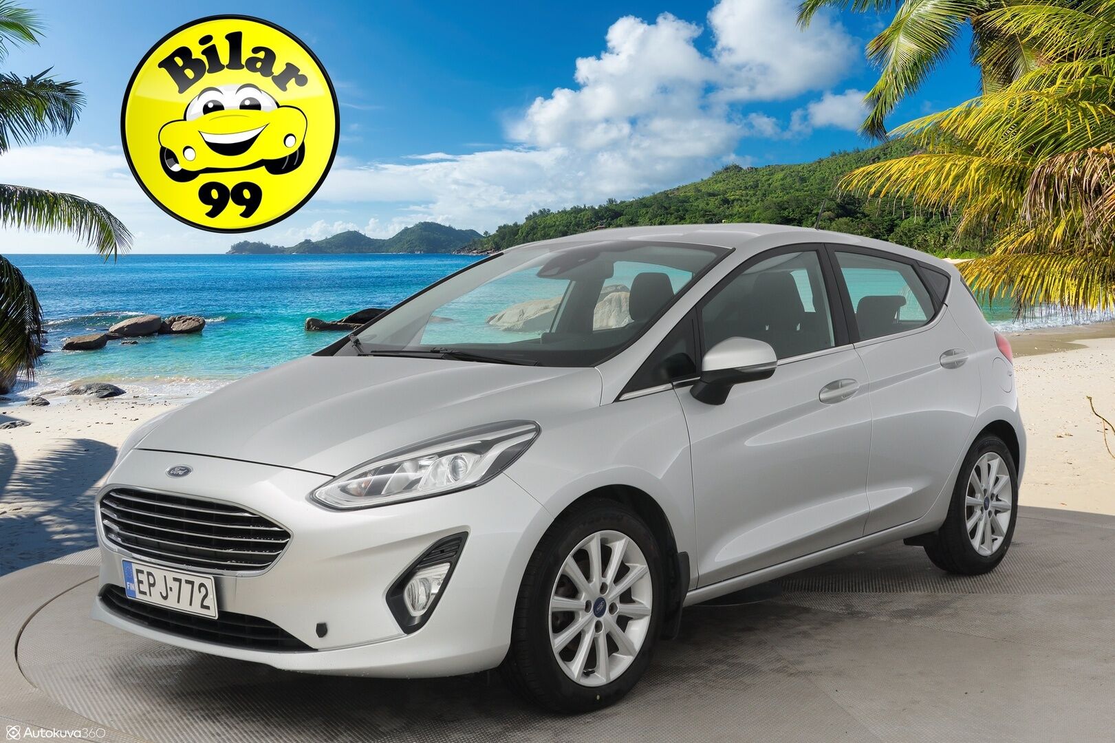 Ford Fiesta 2018 1,0 EcoBoost 100hv M6 Titanium 5-ovinen *MYYDÄÄN HUUTOKAUPAT.COM*