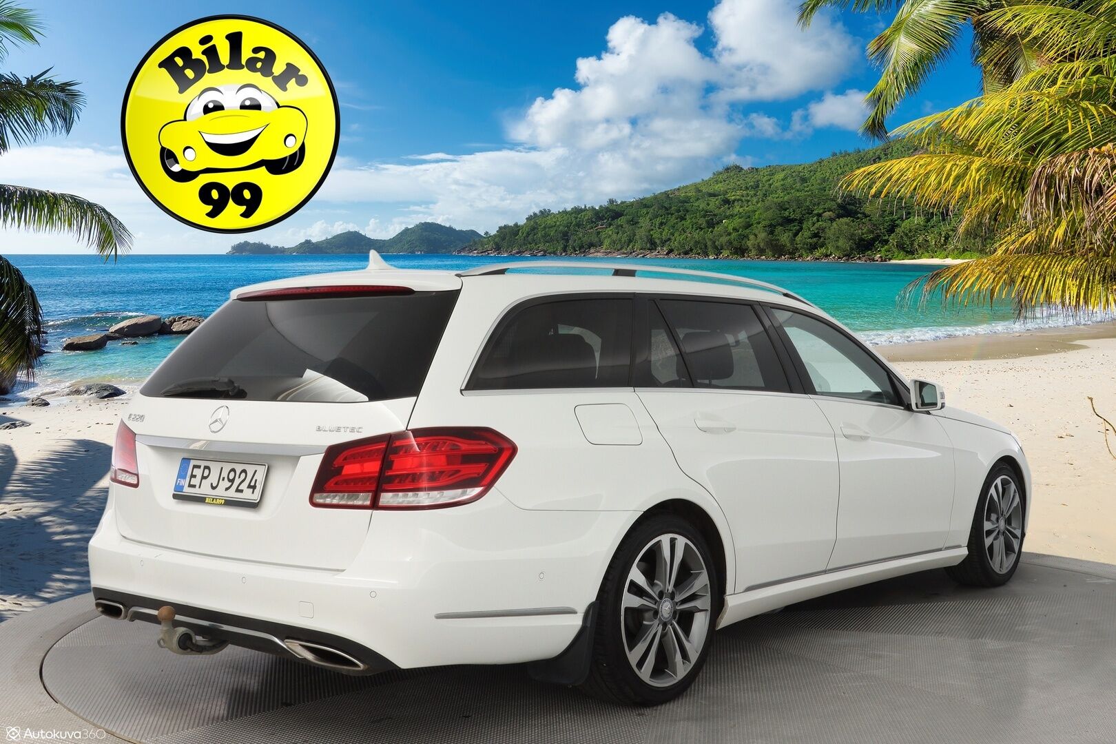 Mercedes-Benz E 2016 E 220 BLUETEC Farmari (AC) 5ov 2143cm3 A - Vetokoukku / Puolinahkasisusta / Sähköpenkki / Ortopedi / Vakkari
