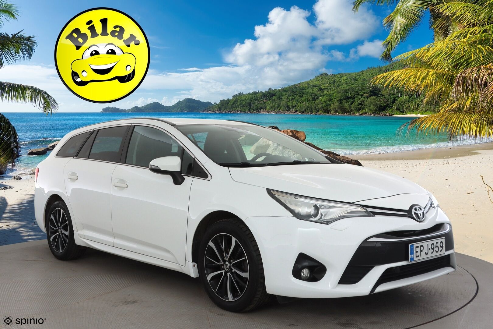 Toyota Avensis 2018 1,8 Valvematic Active Edition Touring Sports Multidrive S - | P.Kamera | LED | Sisätilanlämmitin | Kaistavahti | Navi | Vakkari | Kahdet renkaat | Merkkihuollot | Suomi-auto |
