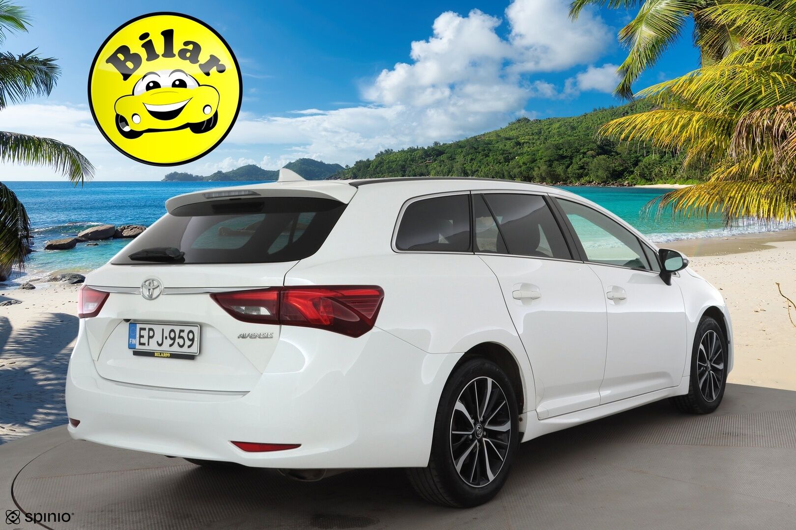Toyota Avensis 2018 1,8 Valvematic Active Edition Touring Sports Multidrive S - | P.Kamera | LED | Sisätilanlämmitin | Kaistavahti | Navi | Vakkari | Kahdet renkaat | Merkkihuollot | Suomi-auto |