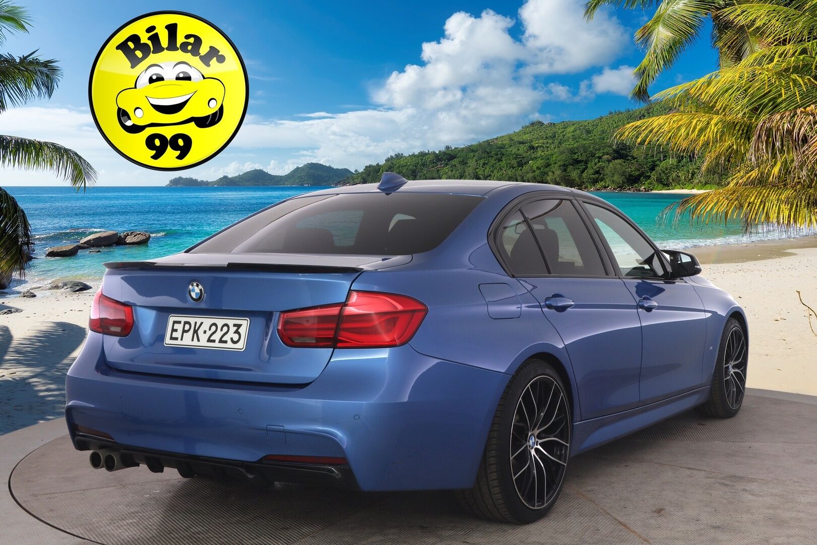 BMW 330 2017 F30 Sedan 330e A Business M Sport */ Kattoluukku / Prof. Navi / Vakkari / P-ilmastointi  / 2x renkaat /* - *Näyttävä / Siisti yksilö / 2x renkaat