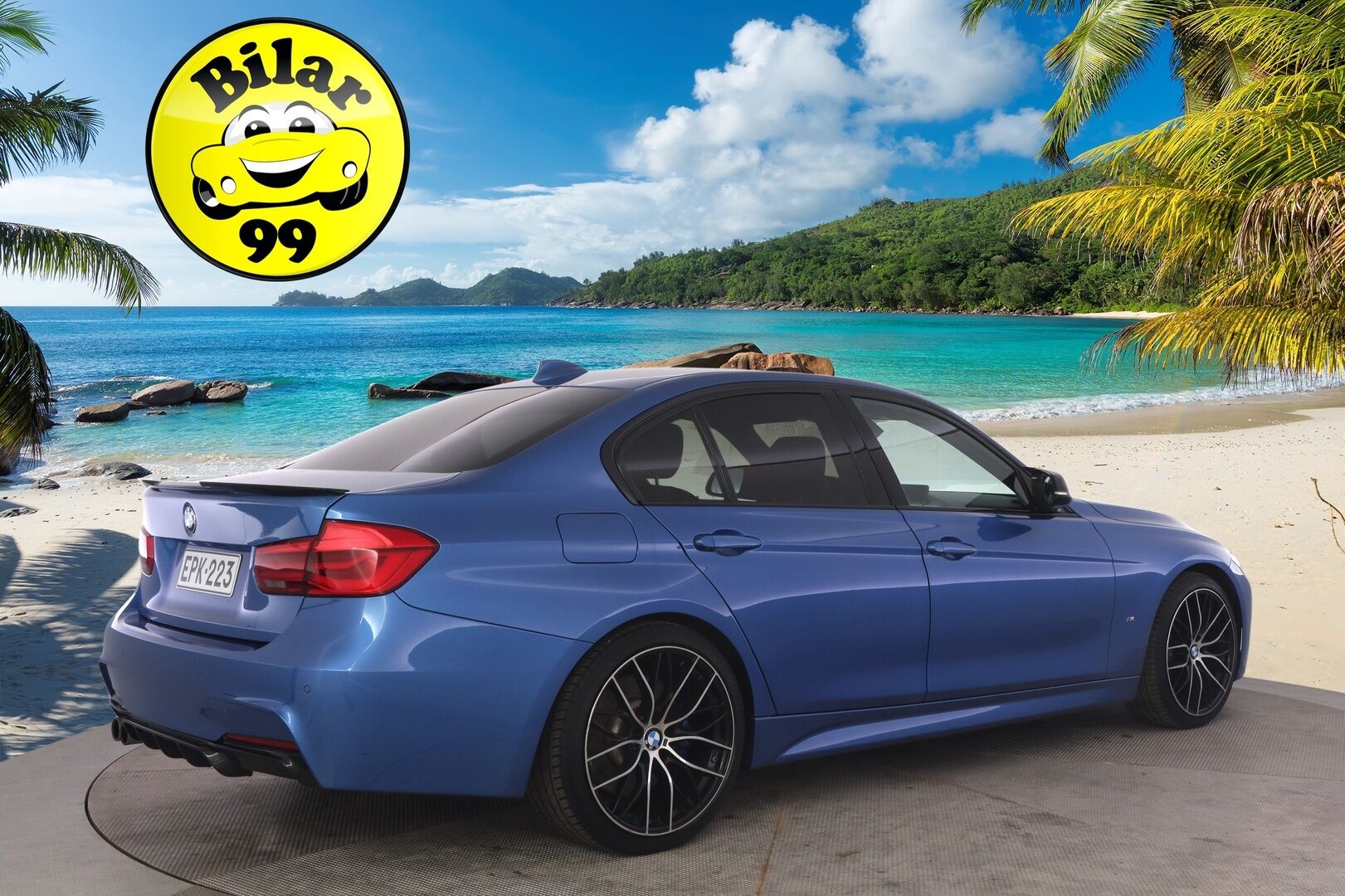 BMW 330 2017 F30 Sedan 330e A Business M Sport */ Kattoluukku / Prof. Navi / Vakkari / P-ilmastointi  / 2x renkaat /* - *Näyttävä / Siisti yksilö / 2x renkaat
