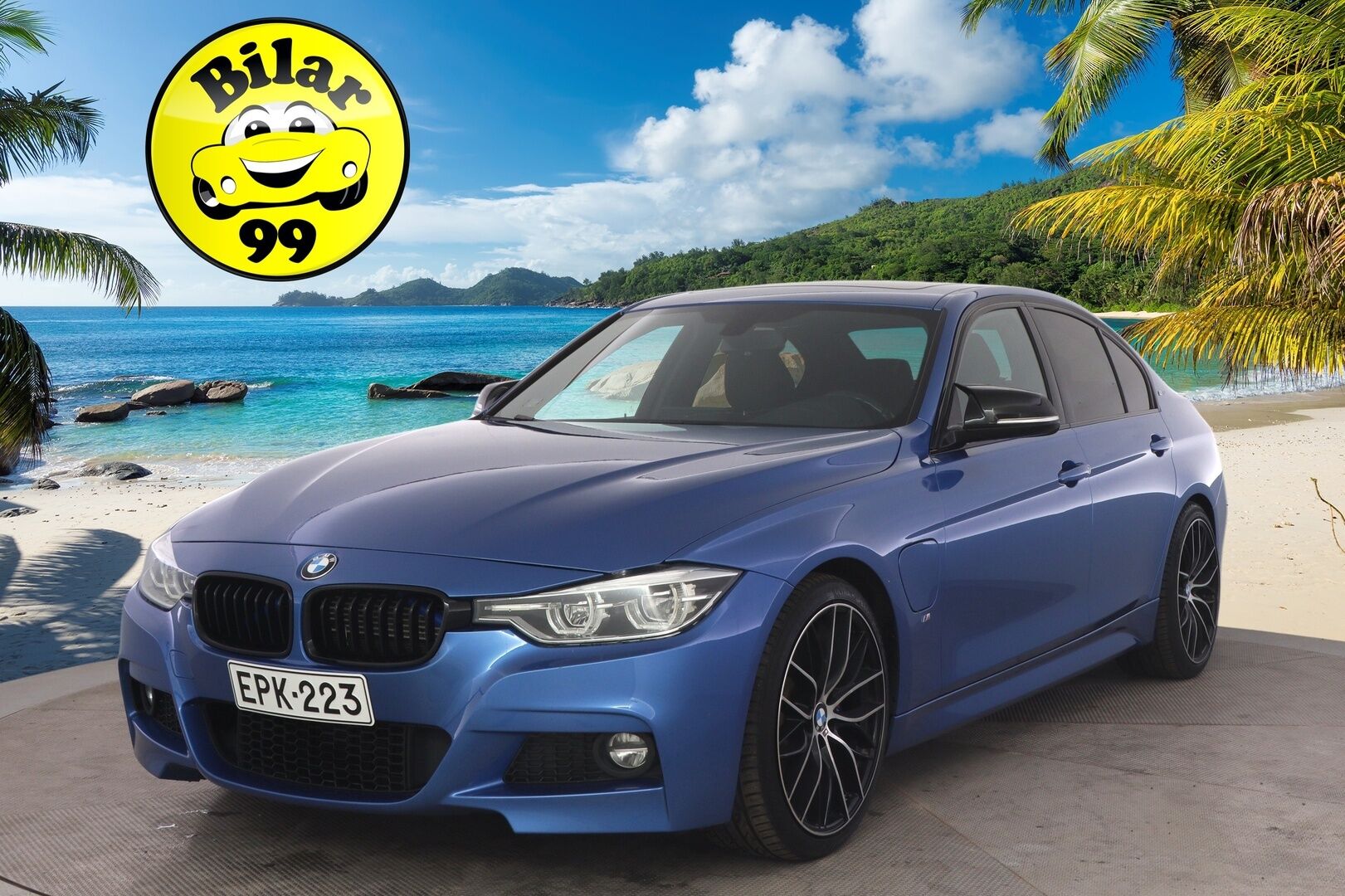 BMW 330 2017 F30 Sedan 330e A Business M Sport */ Kattoluukku / Prof. Navi / Vakkari / P-ilmastointi  / 2x renkaat /* - *Näyttävä / Siisti yksilö / 2x renkaat