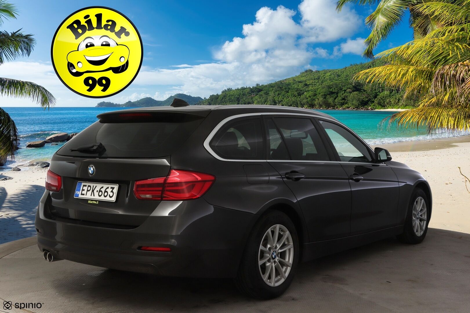 BMW 320 2018 F31 Touring 320d A xDrive Business Exclusive xDrive Edition * Prof.Navi / Hifit / Tutkat / NahkaSportpenkit / Ratinlämmitin / Vakkari * - Upea yksilö vaaleilla sportti nahkapenkeillä!