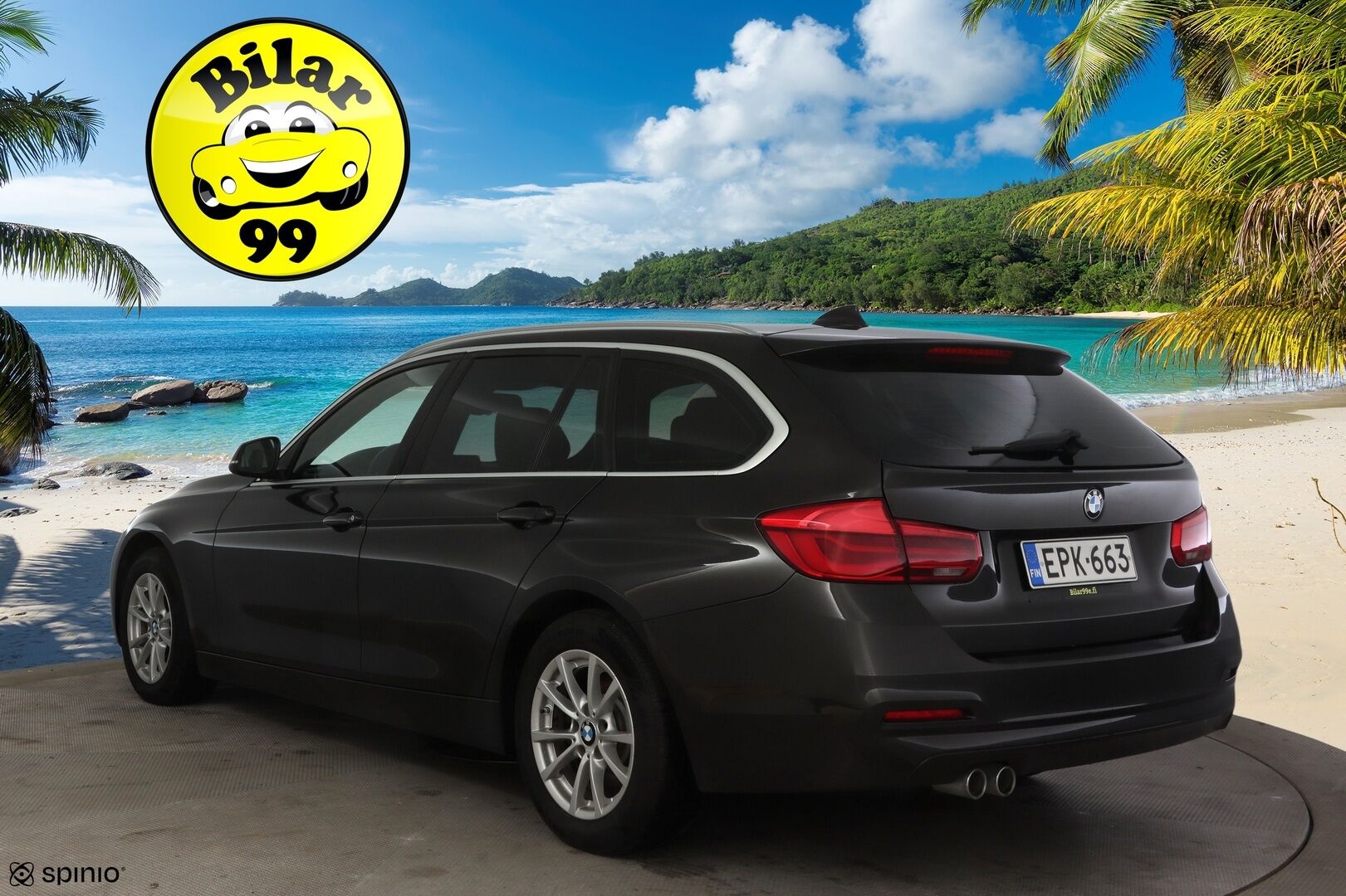BMW 320 2018 F31 Touring 320d A xDrive Business Exclusive xDrive Edition * Prof.Navi / Hifit / Tutkat / NahkaSportpenkit / Ratinlämmitin / Vakkari * - Upea yksilö vaaleilla sportti nahkapenkeillä!