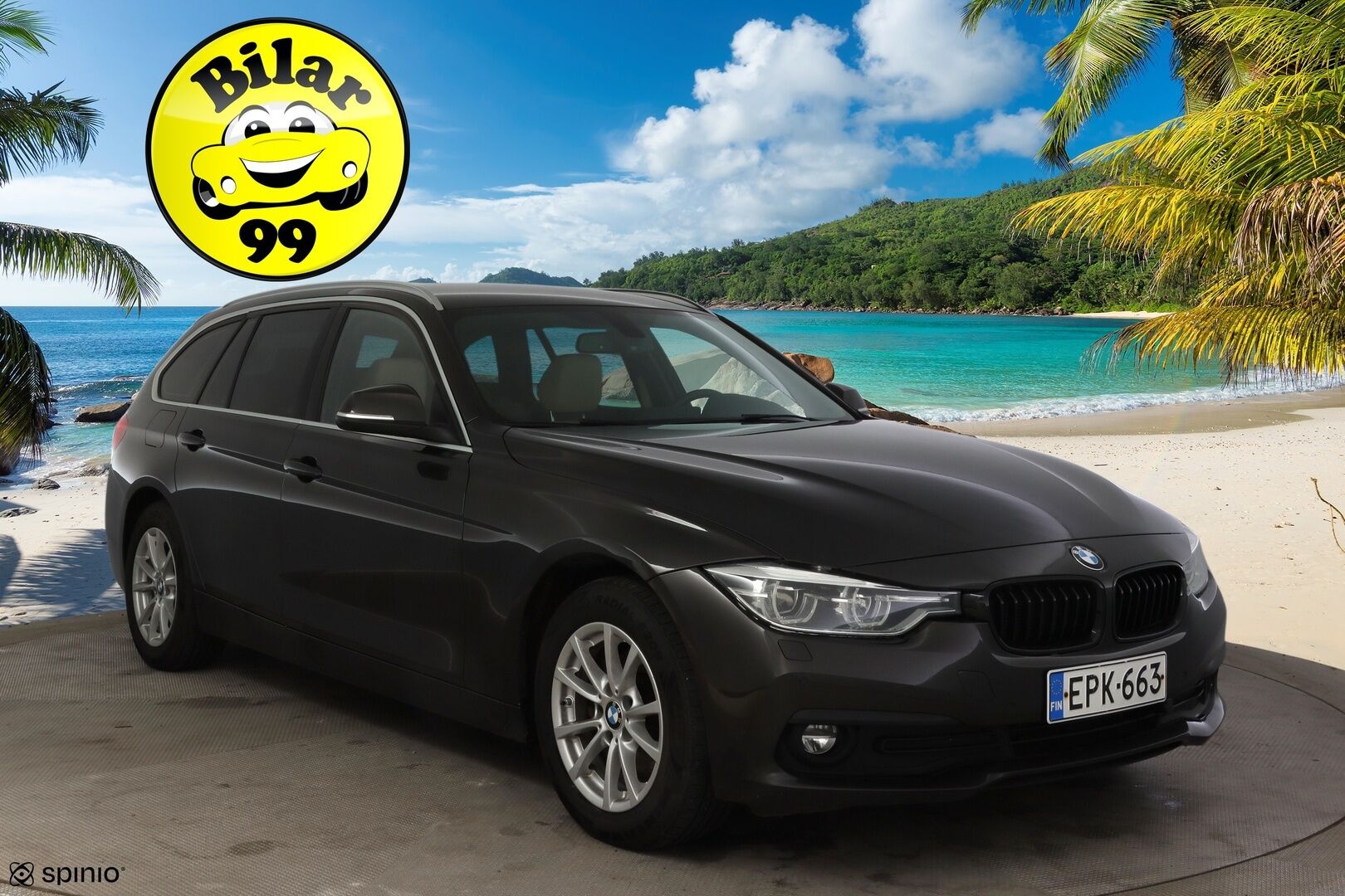 BMW 320 2018 F31 Touring 320d A xDrive Business Exclusive xDrive Edition * Prof.Navi / Hifit / Tutkat / NahkaSportpenkit / Ratinlämmitin / Vakkari * - Upea yksilö vaaleilla sportti nahkapenkeillä!