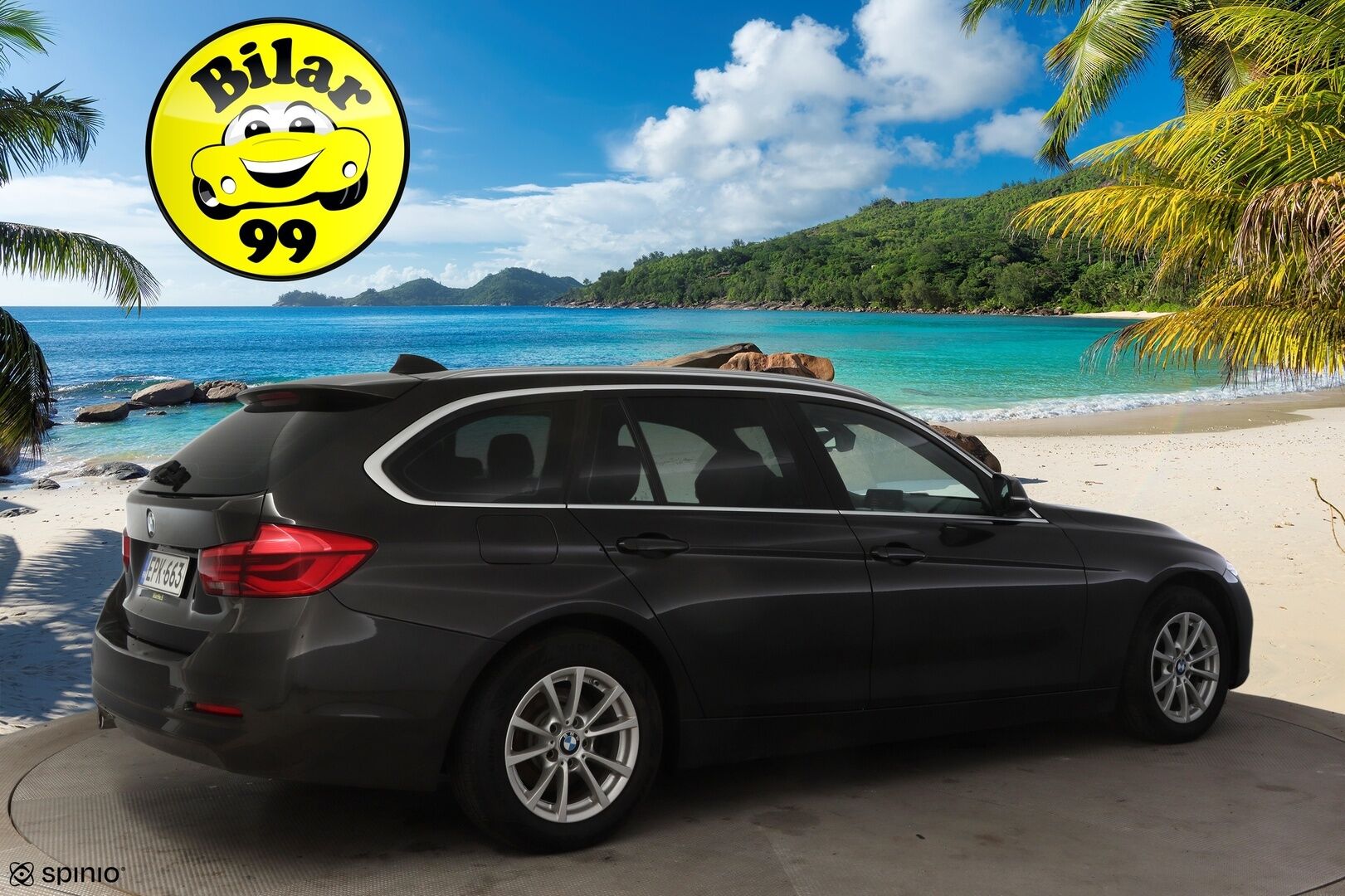 BMW 320 2018 F31 Touring 320d A xDrive Business Exclusive xDrive Edition * Prof.Navi / Hifit / Tutkat / NahkaSportpenkit / Ratinlämmitin / Vakkari * - Upea yksilö vaaleilla sportti nahkapenkeillä!