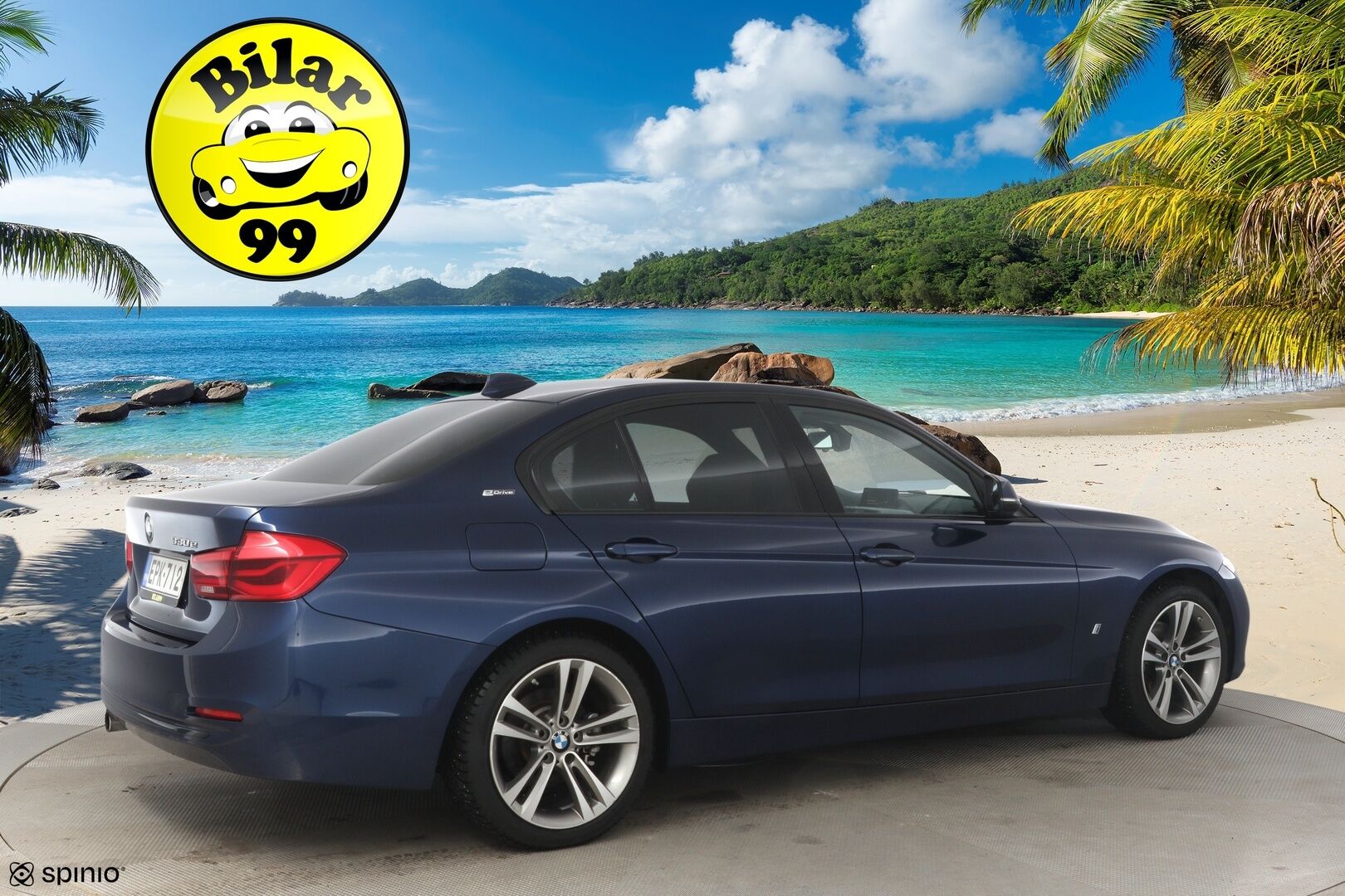 BMW 330 2018 F30 Sedan 330e A Business Exclusive Luxury *Suomi-auto / H&K / Prof.Navi / Kattoluukku / LED / Muistipenkit* - *Akku kuntotarkastettu / Vaaleat sporttinahat / 2x Renkaat ja vanteet*