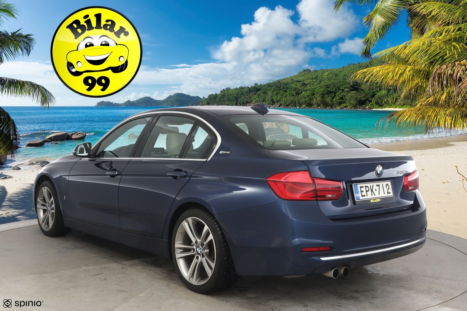 BMW 330 2018 F30 Sedan 330e A Business Exclusive Luxury *Suomi-auto / H&K / Prof.Navi / Kattoluukku / LED / Muistipenkit* - *Vaaleat sporttinahat / 2x Renkaat ja vanteet*
