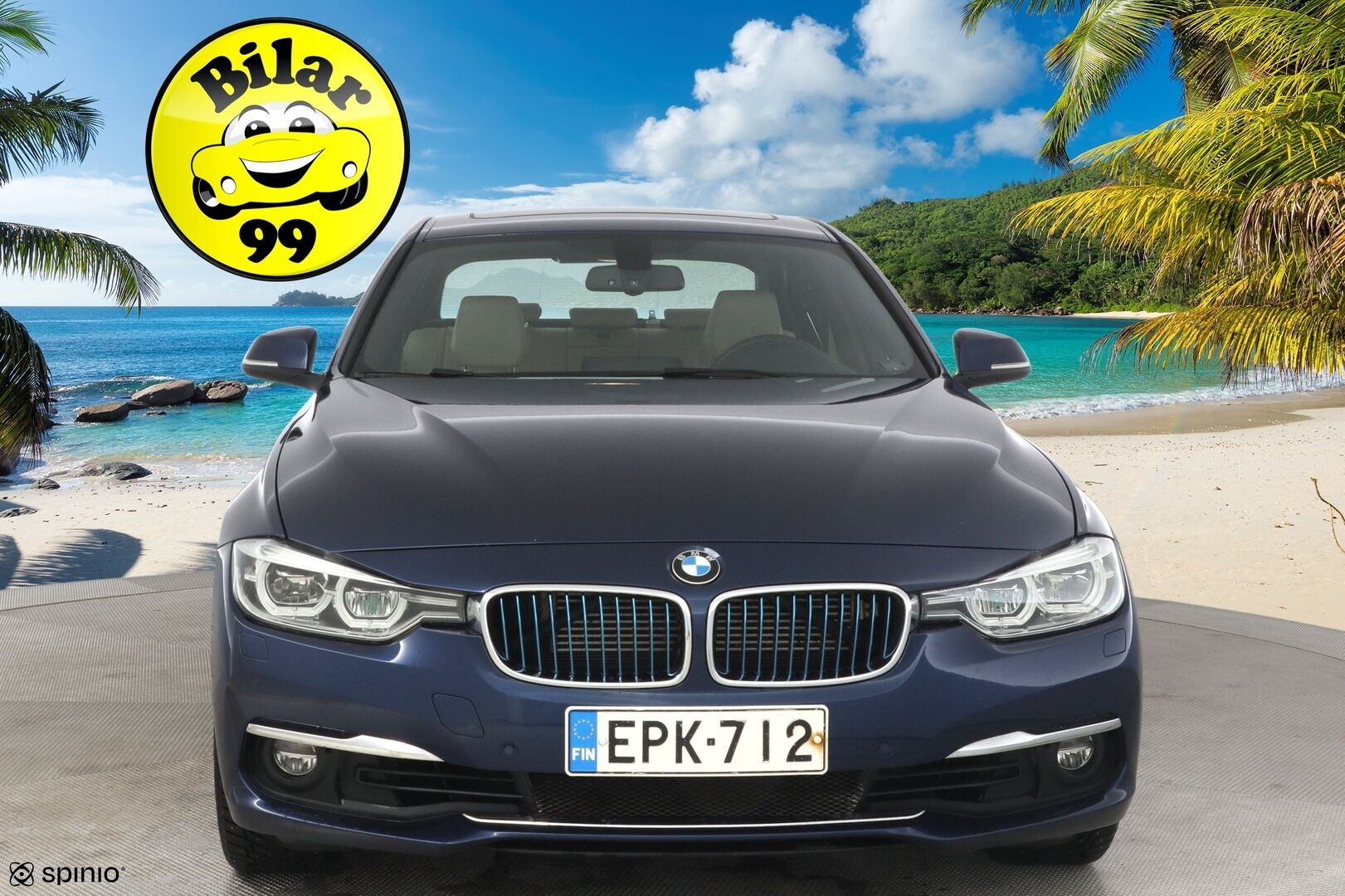 BMW 330 2018 F30 Sedan 330e A Business Exclusive Luxury *Suomi-auto / H&K / Prof.Navi / Kattoluukku / LED / Muistipenkit* - *Vaaleat sporttinahat / 2x Renkaat ja vanteet*