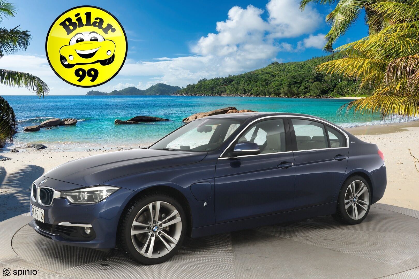 BMW 330 2018 F30 Sedan 330e A Business Exclusive Luxury *Suomi-auto / H&K / Prof.Navi / Kattoluukku / LED / Muistipenkit* - *Vaaleat sporttinahat / 2x Renkaat ja vanteet*