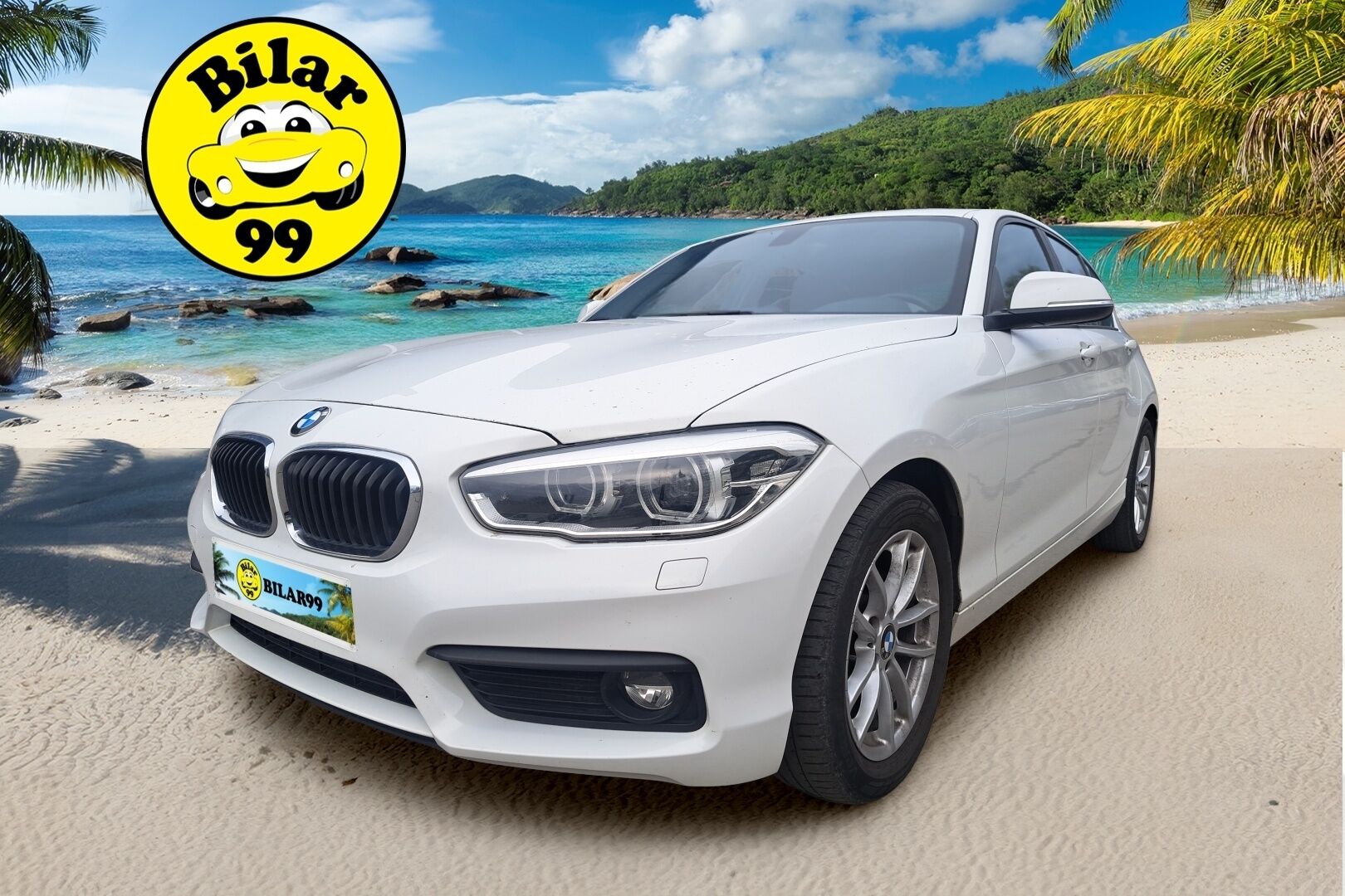 BMW 118 2018 F20 Hatchback 118i A Business Automatic Edition - | Suomi-auto | Digimittaristo | Vakionopeudensäädin | LED |  P. Tutka | 2x Renkaat ja Vanteet |
