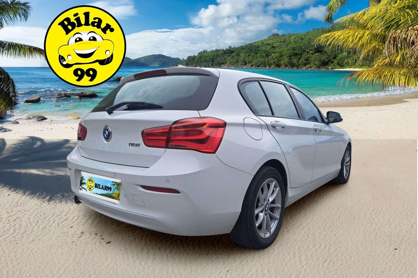 BMW 118 2018 F20 Hatchback 118i A Business Automatic Edition - | Suomi-auto | Digimittaristo | Vakionopeudensäädin | LED |  P. Tutka | 2x Renkaat ja Vanteet |