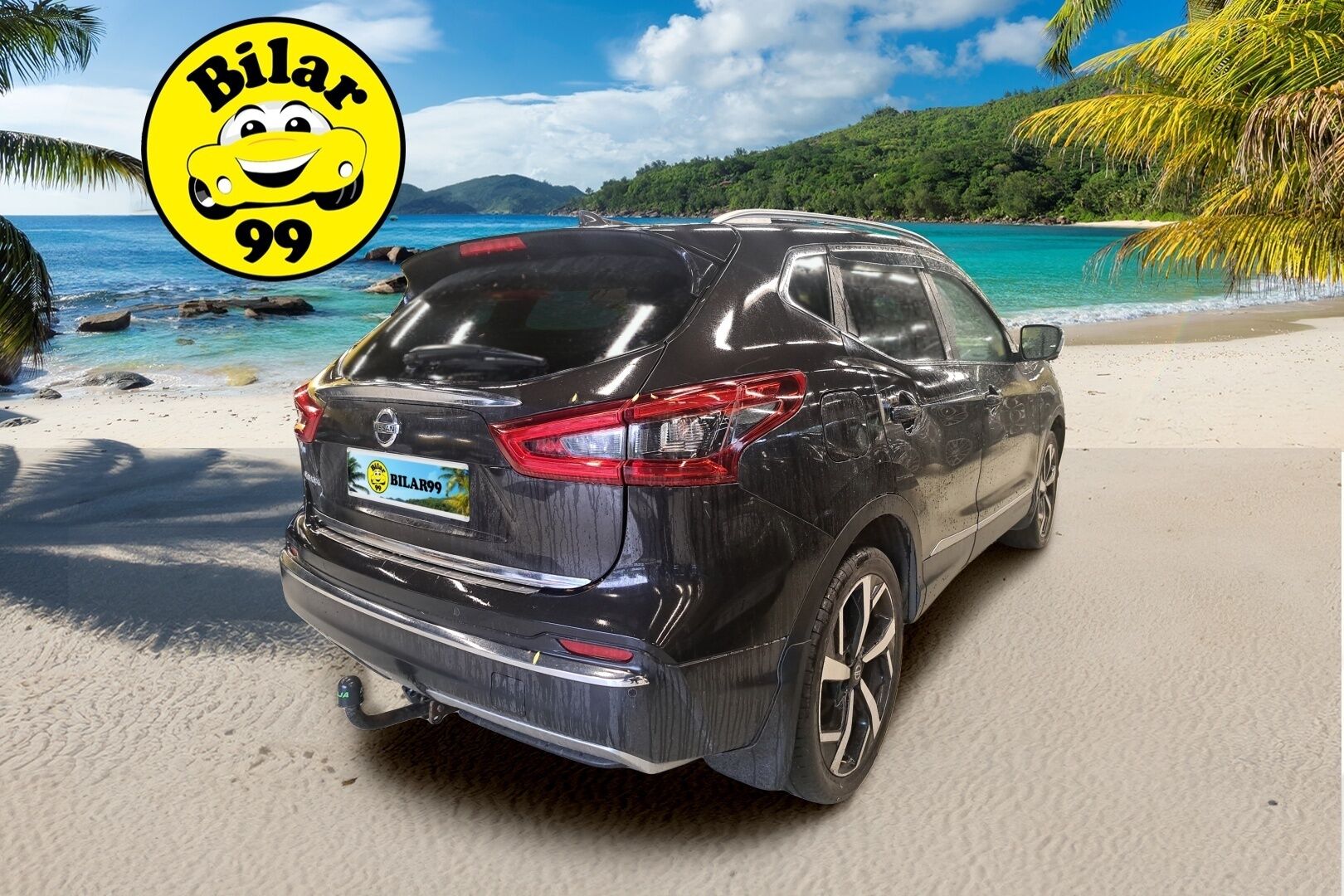 Nissan Qashqai 2018 dCi 130 Tekna+ 2WD Xtronic Bose PFEB - | Suomi-auto | 360 | Panoraama | Bose | Nahkasisusta | Etuistuimet sähkösäädöillä | Kuljettajan istuin Muistilla | Navi | Xenon | Vetokoukku | Lohkolämmitin | 