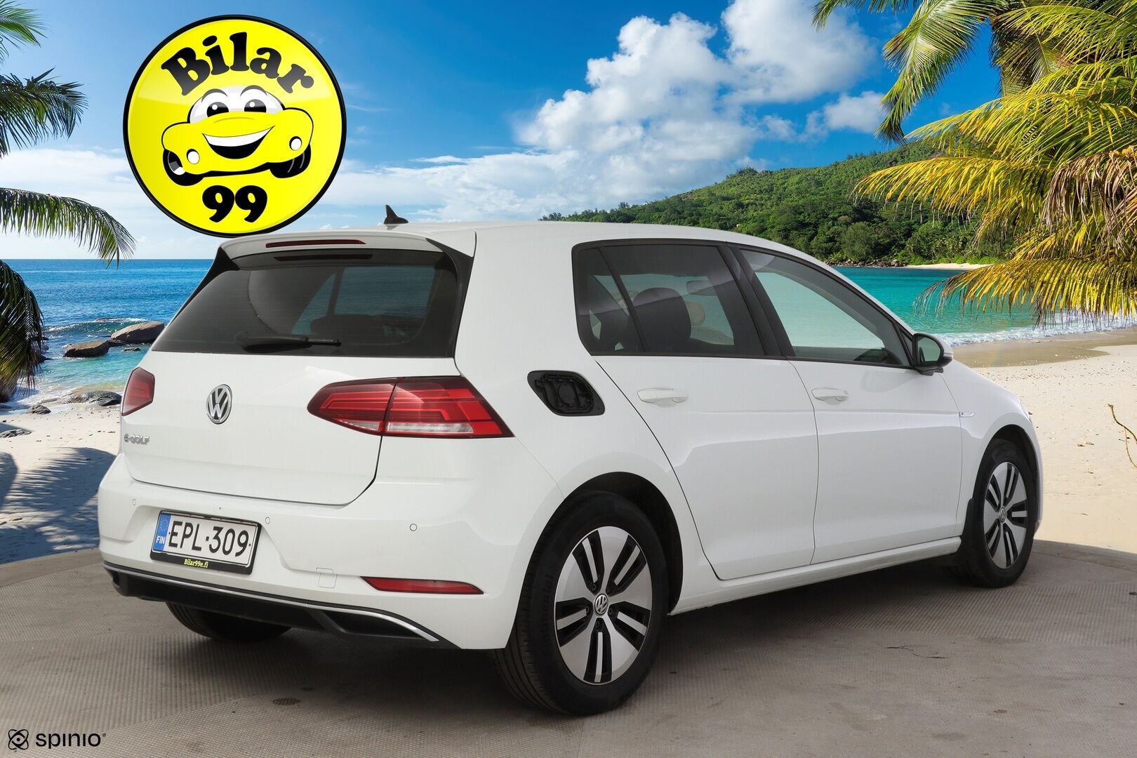 Volkswagen Golf 2018 e-Golf 100kW 36kWh aut. ** Facelift / Digimittaristo / Lämpöpumppu / Lämm. Tuulilasi / Acc / Carplay&Android auto ** - *Lämpöpaketilla varusteltu Suomiauto! / Kahdet renkaat vanteilla!*