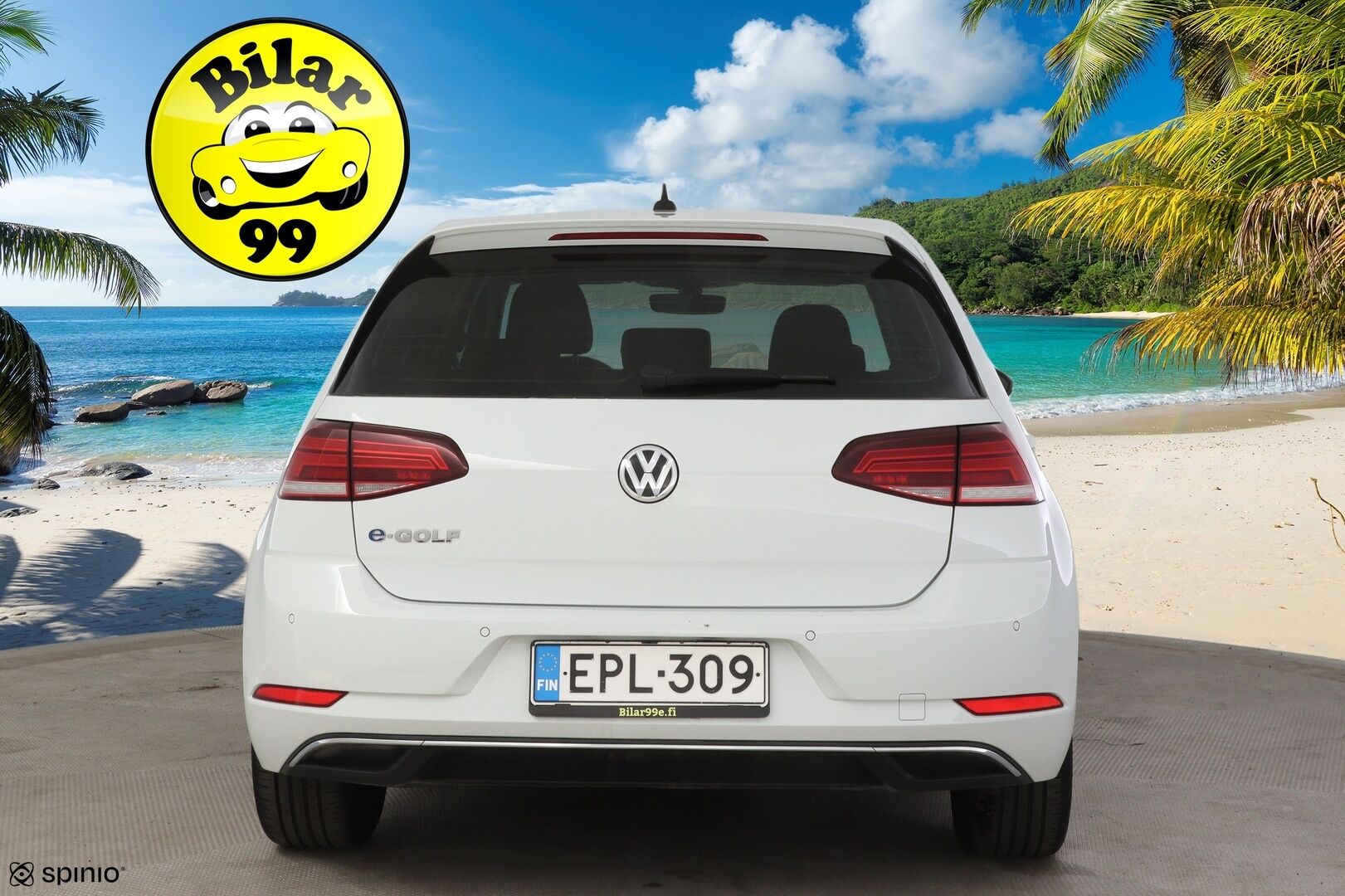 Volkswagen Golf 2018 e-Golf 100kW 36kWh aut. ** Facelift / Digimittaristo / Lämpöpumppu / Lämm. Tuulilasi / Acc / Carplay&Android auto ** - *Lämpöpaketilla varusteltu Suomiauto! / Kahdet renkaat vanteilla!*