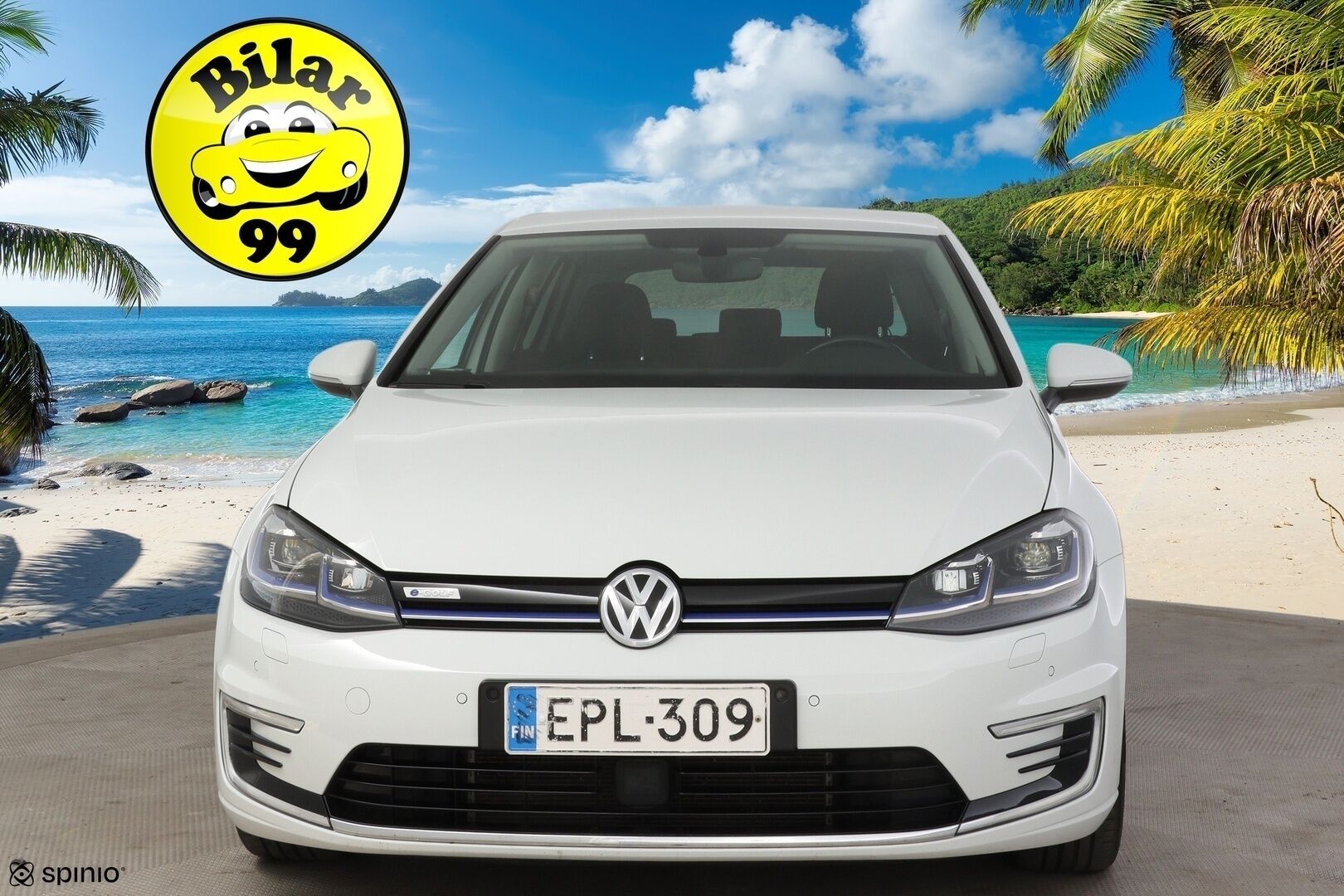 Volkswagen Golf 2018 e-Golf 100kW 36kWh aut. ** Facelift / Digimittaristo / Lämpöpumppu / Lämm. Tuulilasi / Acc / Carplay&Android auto ** - *Lämpöpaketilla varusteltu Suomiauto! / Kahdet renkaat vanteilla!* - Osta nyt, maksa vasta ensi vuonna