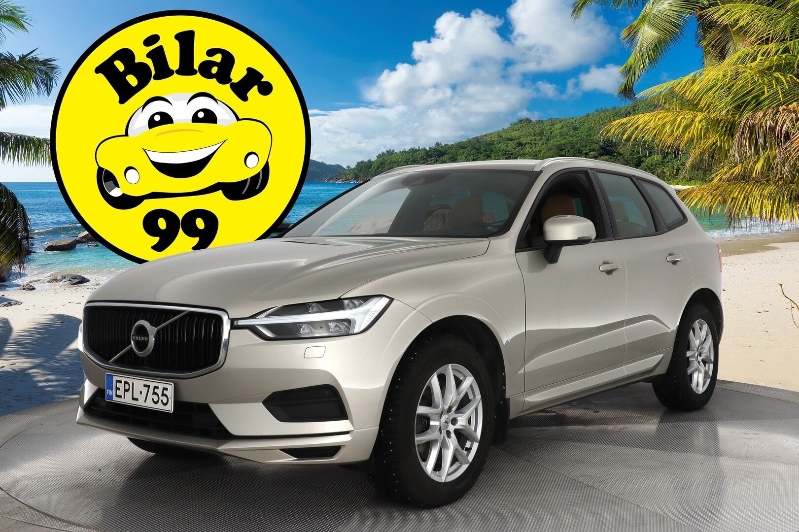 Volvo XC60 2018 D4 AWD Momentum aut * Upea Nahkasisusta / VOC / Alletait. Koukku / Webasto / Navi / Osasähköt! * - Suomi-auto / Katsastus 12/2026 / Uudet kesärenkaat
