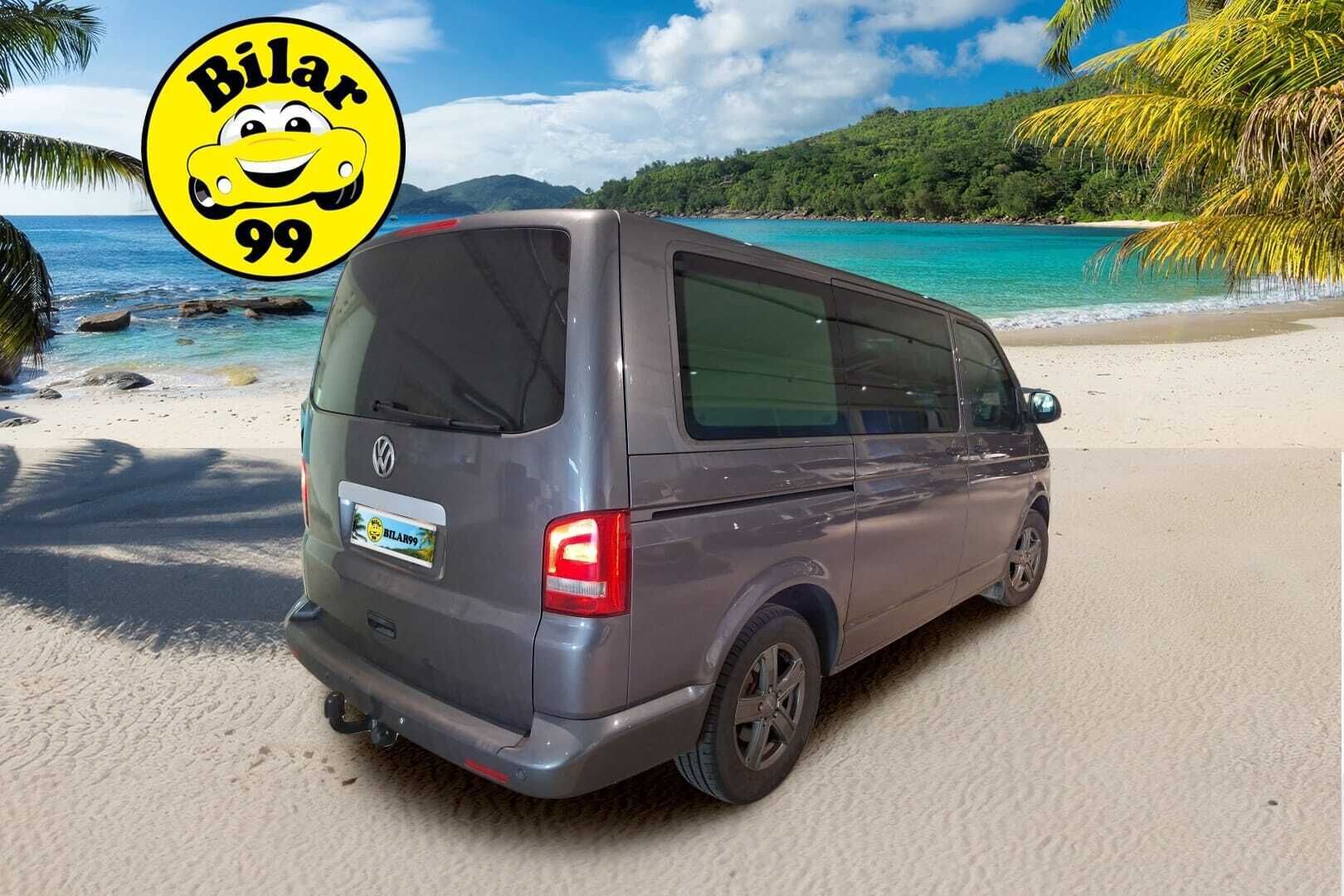 Volkswagen Multivan 2011 2.0 TDI - | 7-p | Webasto Kaukos. | 2x Erinomaiset Renkaat | Koukku | 2500KG Vetomassa | Tutkat | Navi | 