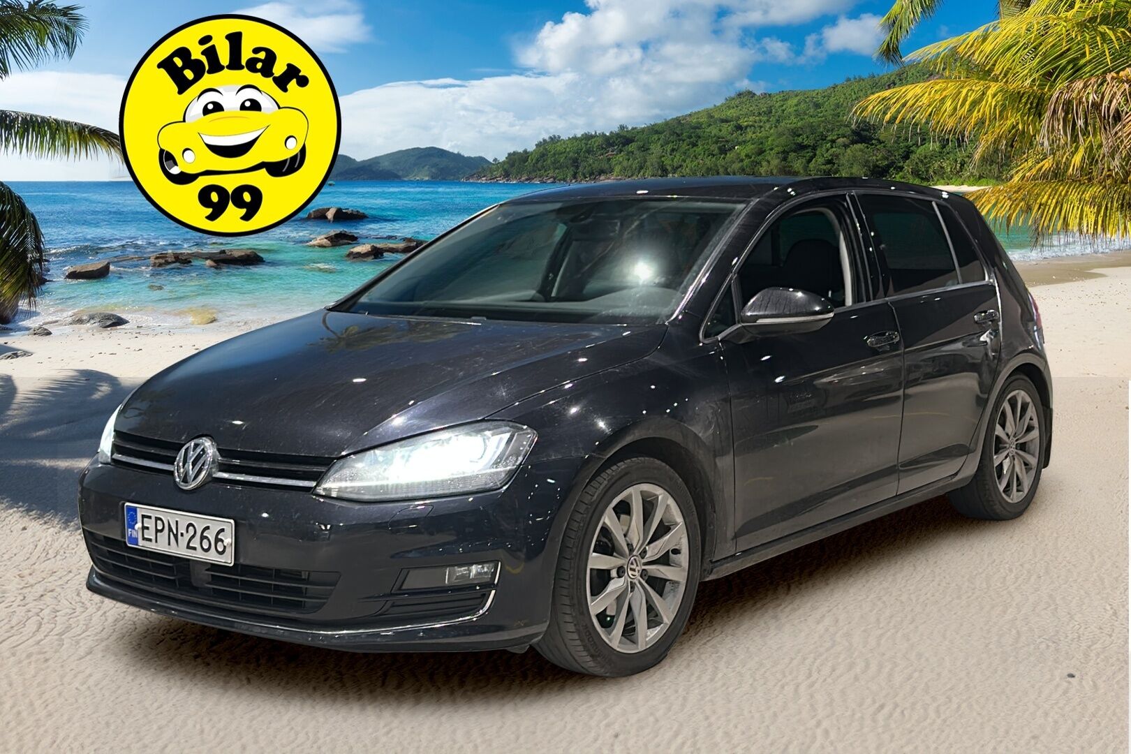 Volkswagen Golf 2015 Highline 2,0 TDI 110 kW (150 hv) / Adapt. vak / Webasto / Vetokoukku / Xenon - Tehokas ja pienikulutteinen!