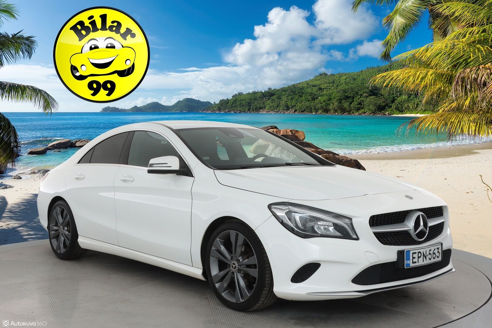 Mercedes-Benz CLA 2018 200d A Premium Business **Harman/Kardon / LED-High Performance / Sporttipenkit / P.Kamera / Sisätilanlämmitin** - AC / Vakkari / 2x Renkaat