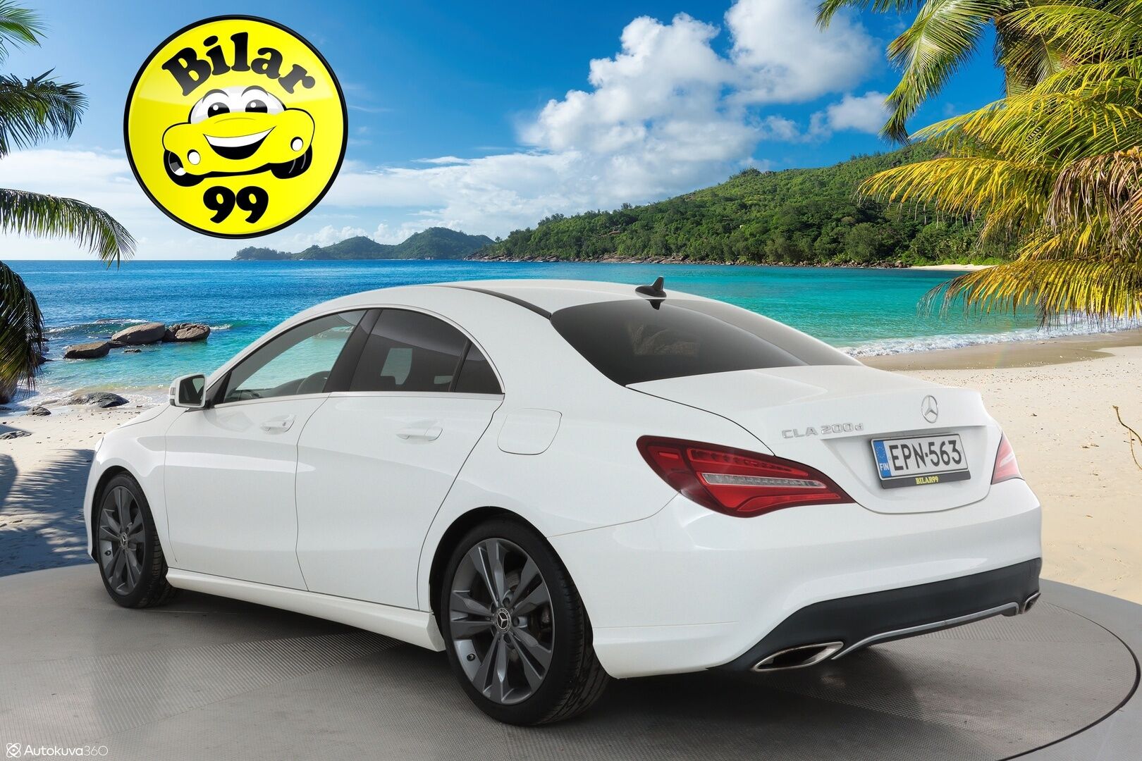 Mercedes-Benz CLA 2018 200d A Premium Business **Harman/Kardon / LED-High Performance / Sporttipenkit / P.Kamera / Sisätilanlämmitin** - AC / Vakkari / 2x Renkaat