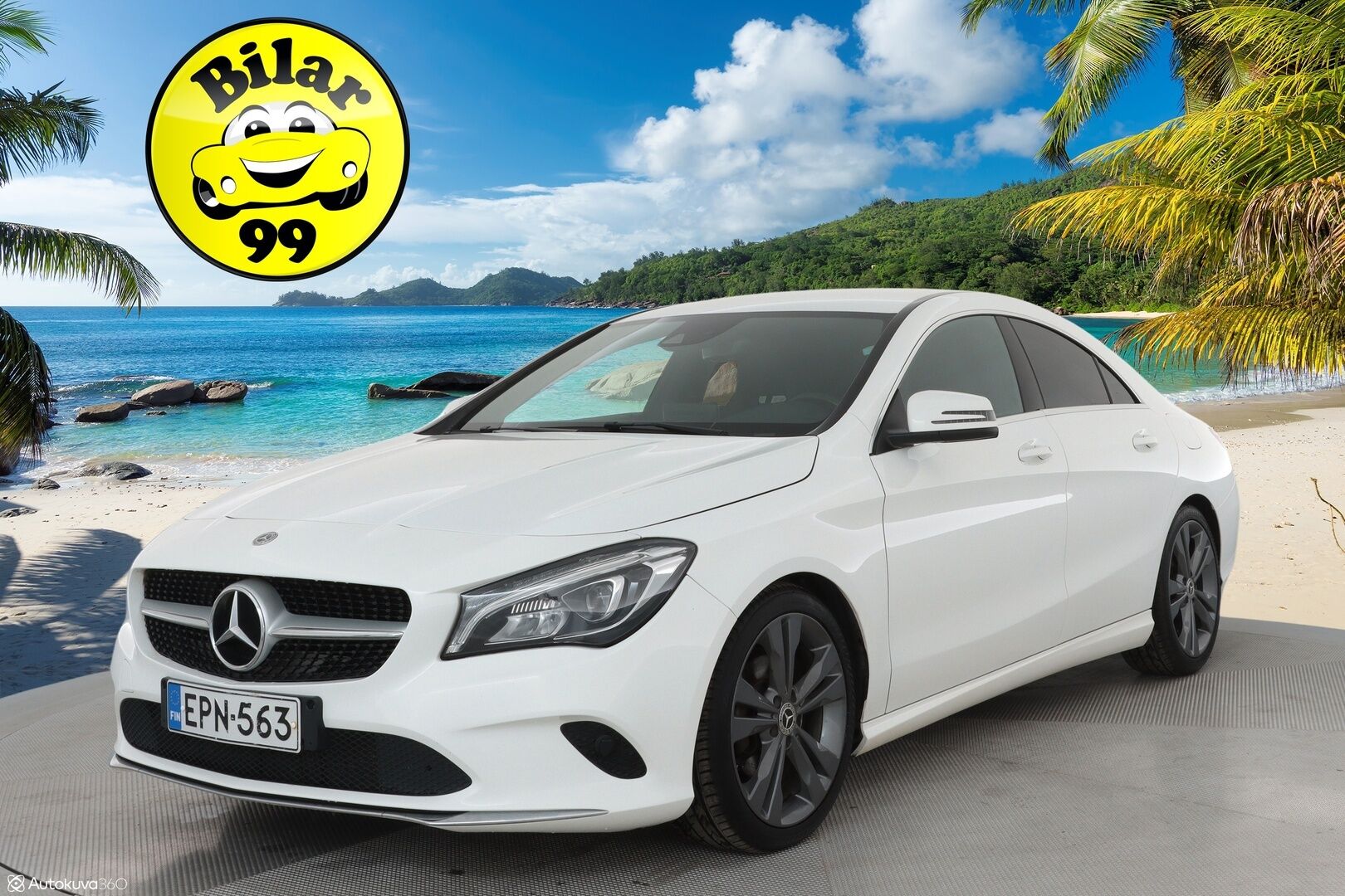 Mercedes-Benz CLA 2018 200d A Premium Business **Harman/Kardon / LED-High Performance / Sporttipenkit / P.Kamera / Sisätilanlämmitin** - AC / Vakkari / 2x Renkaat