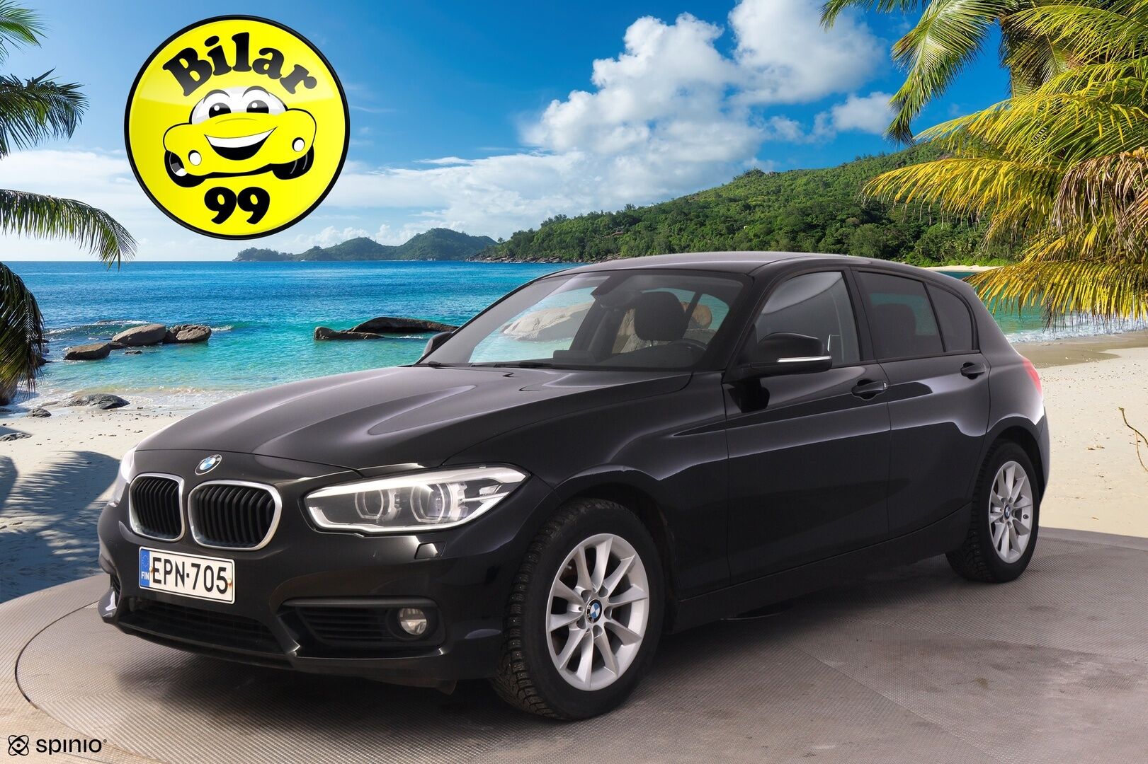 BMW 120 2018 F20 Hatchback 120d A xDrive Business Aut. Edition *Vakkari / Lohko / Tutka / Xenon / Suomiauto* - Vähän ajettu ja hyvin huollettu neliveto kaksilla hyvillä renkailla! - HULLUT VÄLIPÄIVÄT KORKOTARJOUS 2,49%