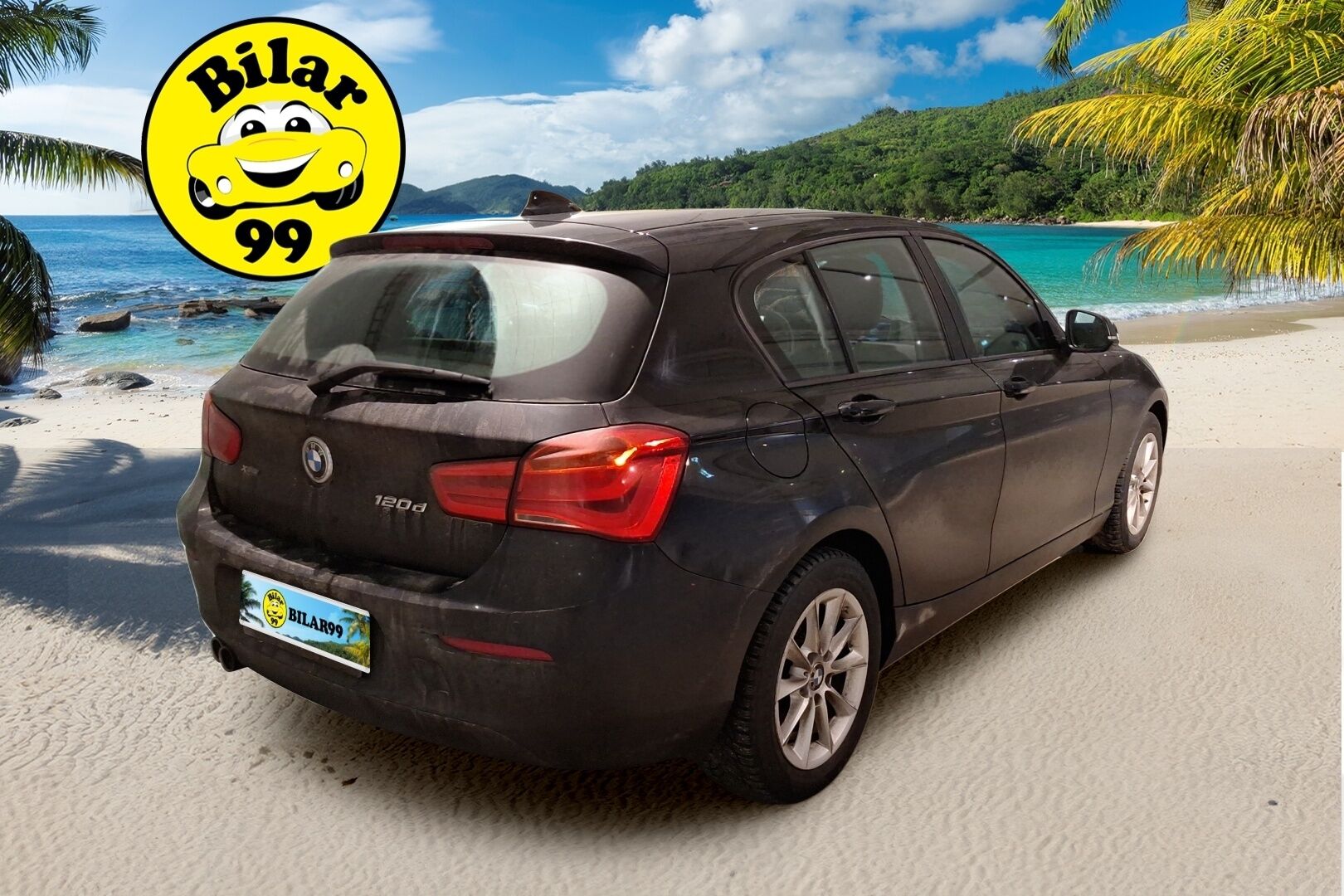 BMW 120 2018 F20 Hatchback 120d A xDrive Business Aut. Edition *Vakkari / Lohko / Tutka / Xenon / Suomiauto* - Vähän ajettu ja hyvin huollettu neliveto kaksilla hyvillä renkailla! - Osta nyt, maksa vasta ensi vuonna