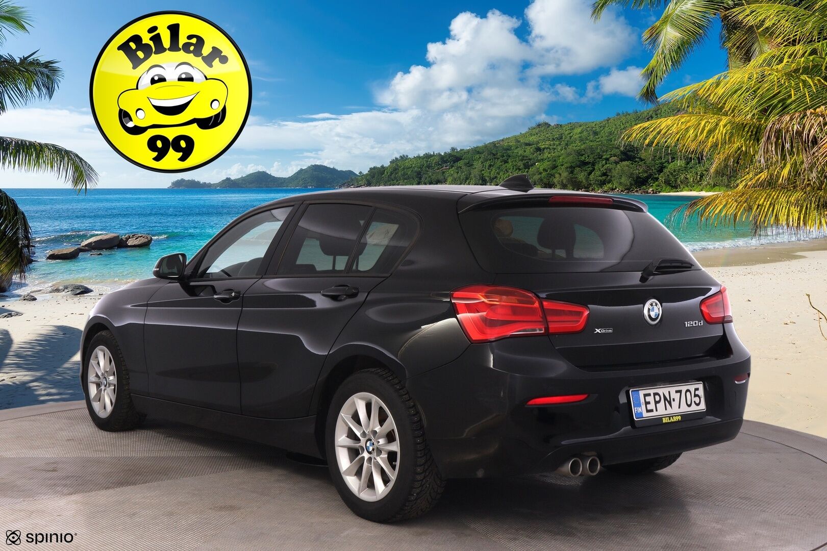 BMW 120 2018 F20 Hatchback 120d A xDrive Business Aut. Edition *Vakkari / Lohko / Tutka / Xenon / Suomiauto* - Vähän ajettu ja hyvin huollettu neliveto kaksilla hyvillä renkailla! - HULLUT VÄLIPÄIVÄT KORKOTARJOUS 2,49%