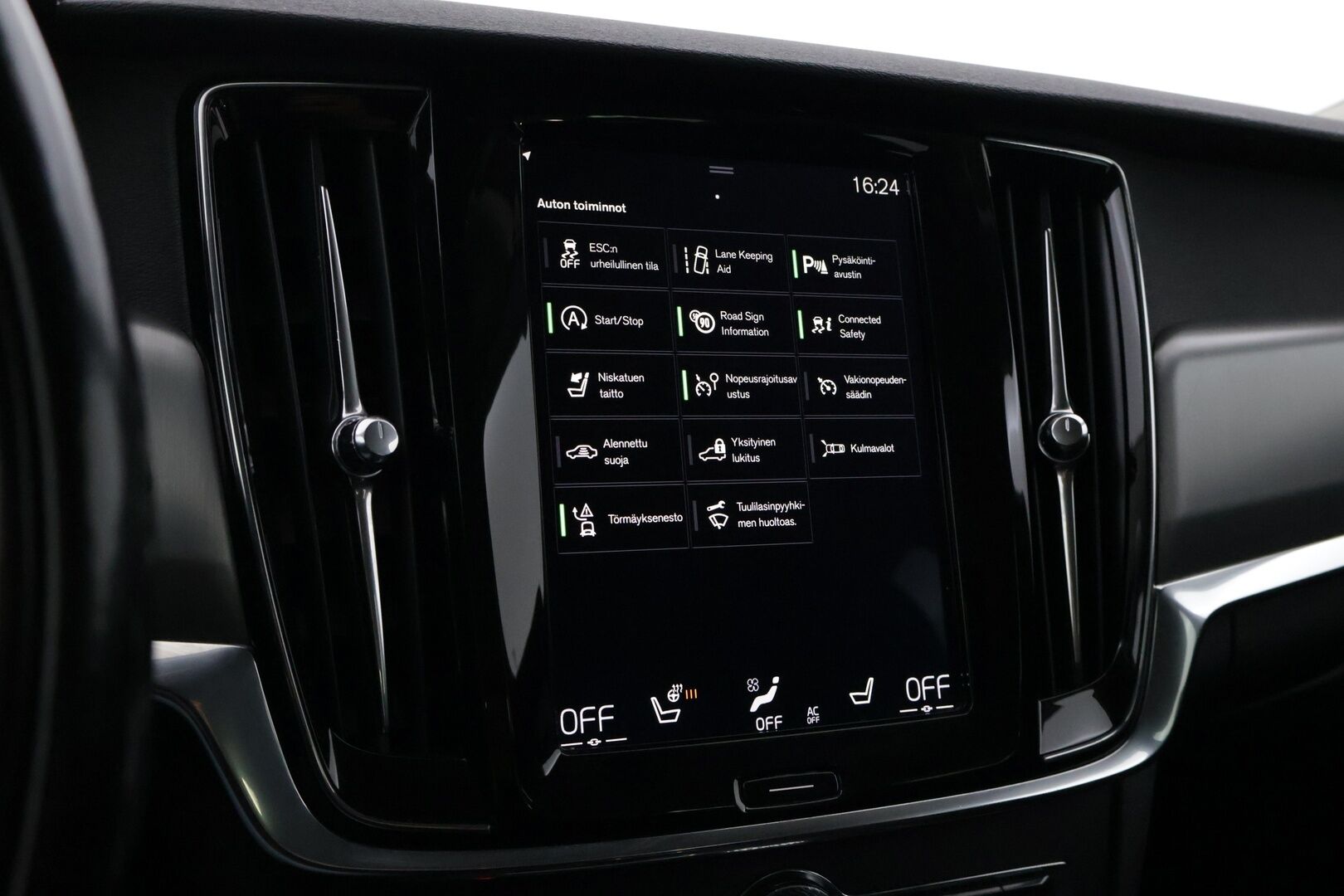 Volvo S90 2019 D3 Business aut *Webasto / ACC / VOC / Pilot Assist / Digimittaristo / Keyless* - Parkkitutkat / 2X Renkaat ja vanteet / Ratinlämmitin