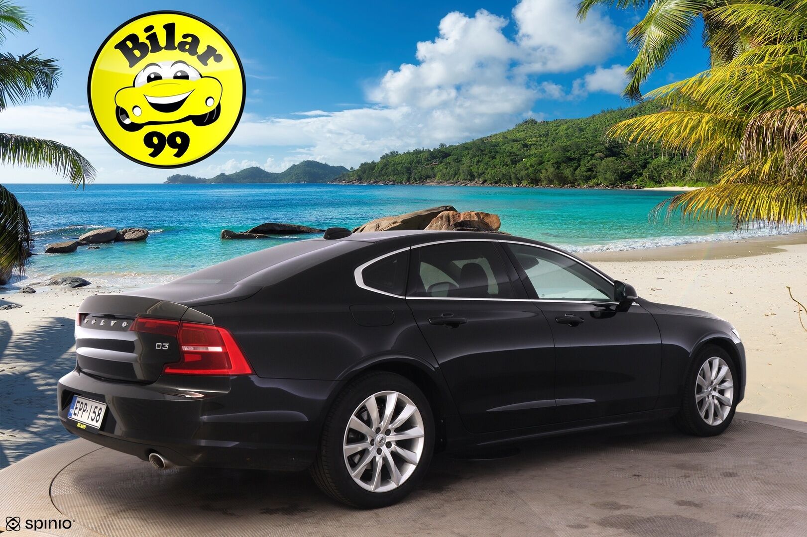 Volvo S90 2019 D3 Business aut *Webasto / ACC / VOC / Pilot Assist / Digimittaristo / Keyless* - Parkkitutkat / 2X Renkaat ja vanteet / Ratinlämmitin