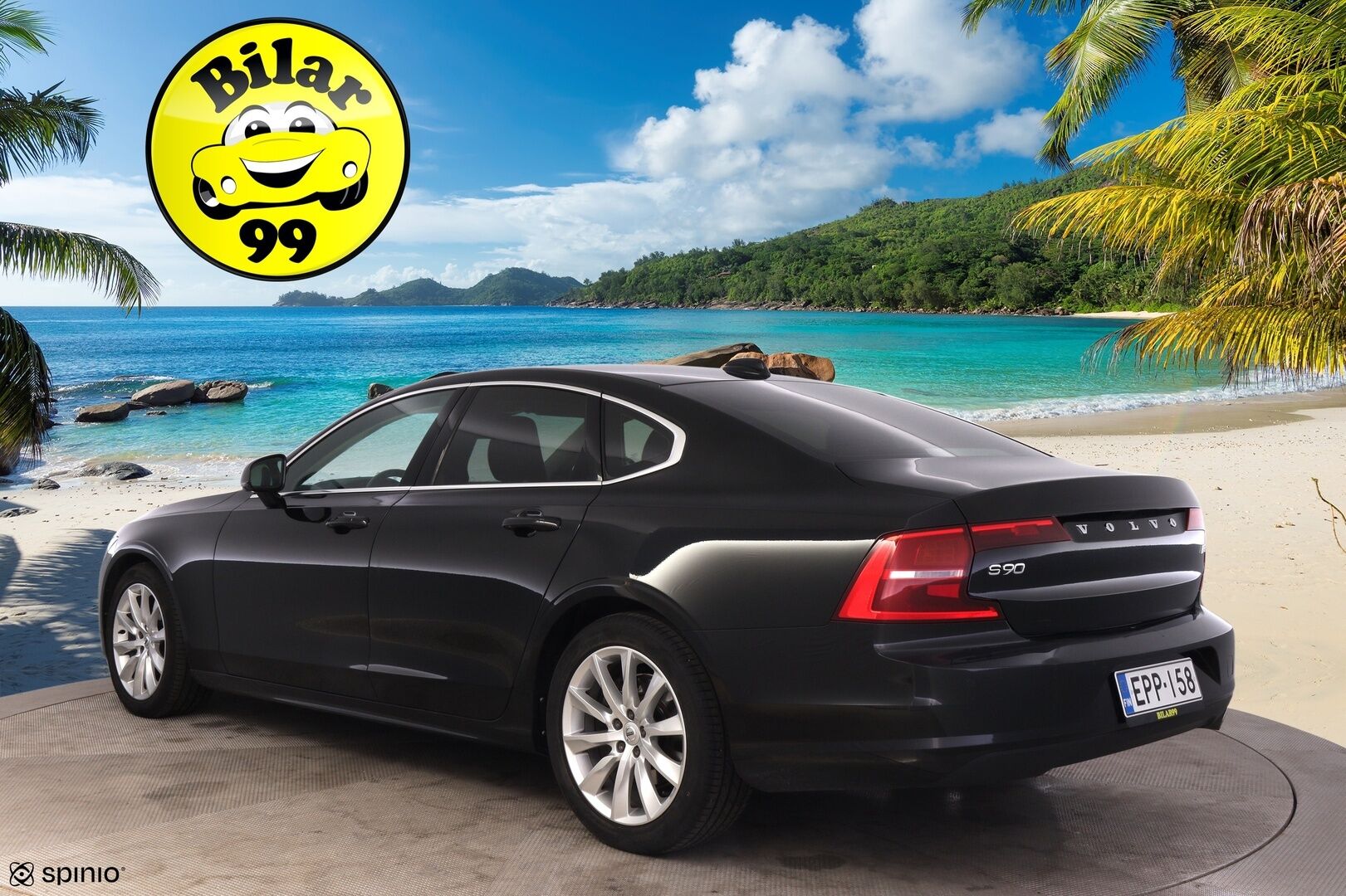 Volvo S90 2019 D3 Business aut *Webasto / ACC / VOC / Pilot Assist / Digimittaristo / Keyless* - Parkkitutkat / 2X Renkaat ja vanteet / Ratinlämmitin