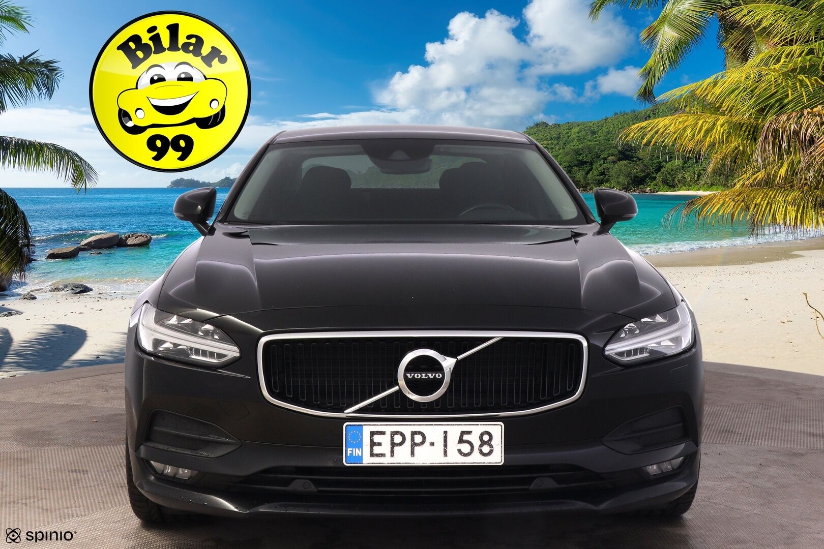 Volvo S90 2019 D3 Business aut *Webasto / ACC / VOC / Pilot Assist / Digimittaristo / Keyless* - Juuri huollettu / 20"-vanteet / Kahdet hyväkuntoiset renkaat / Ratinlämmitin - Osta nyt, maksa vasta ensi vuonna