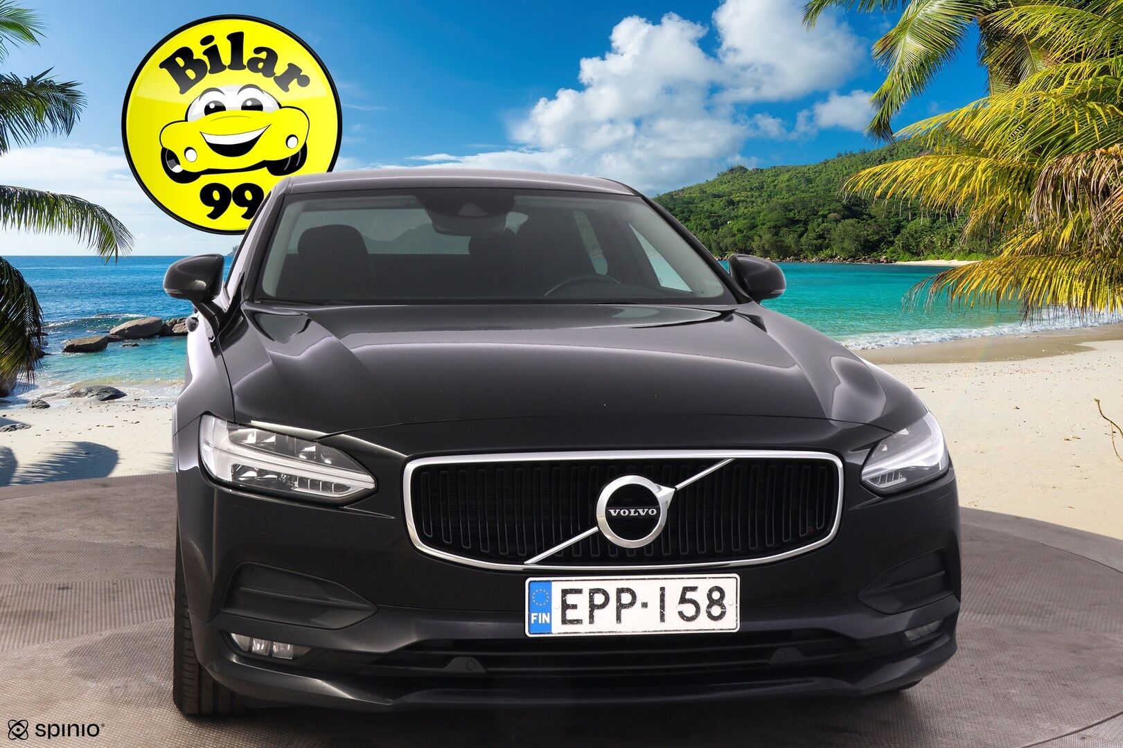 Volvo S90 2019 D3 Business aut *Webasto / ACC / VOC / Pilot Assist / Digimittaristo / Keyless* - Parkkitutkat / 2X Renkaat ja vanteet / Ratinlämmitin