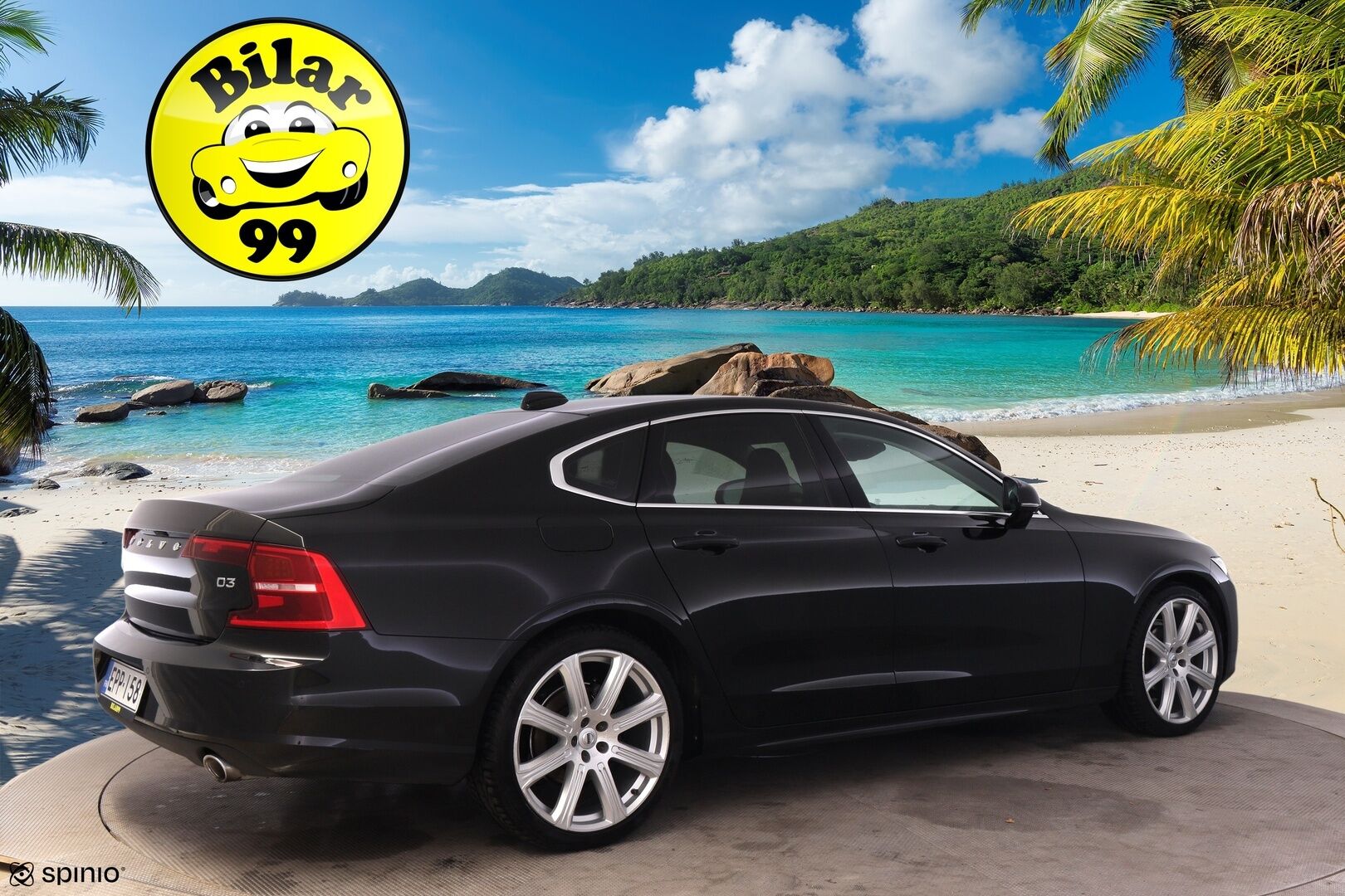 Volvo S90 2019 D3 Business aut *Webasto / ACC / VOC / Pilot Assist / Digimittaristo / Keyless* - Juuri huollettu / 20"-vanteet / Kahdet hyväkuntoiset renkaat / Ratinlämmitin - Osta nyt, maksa vasta ensi vuonna