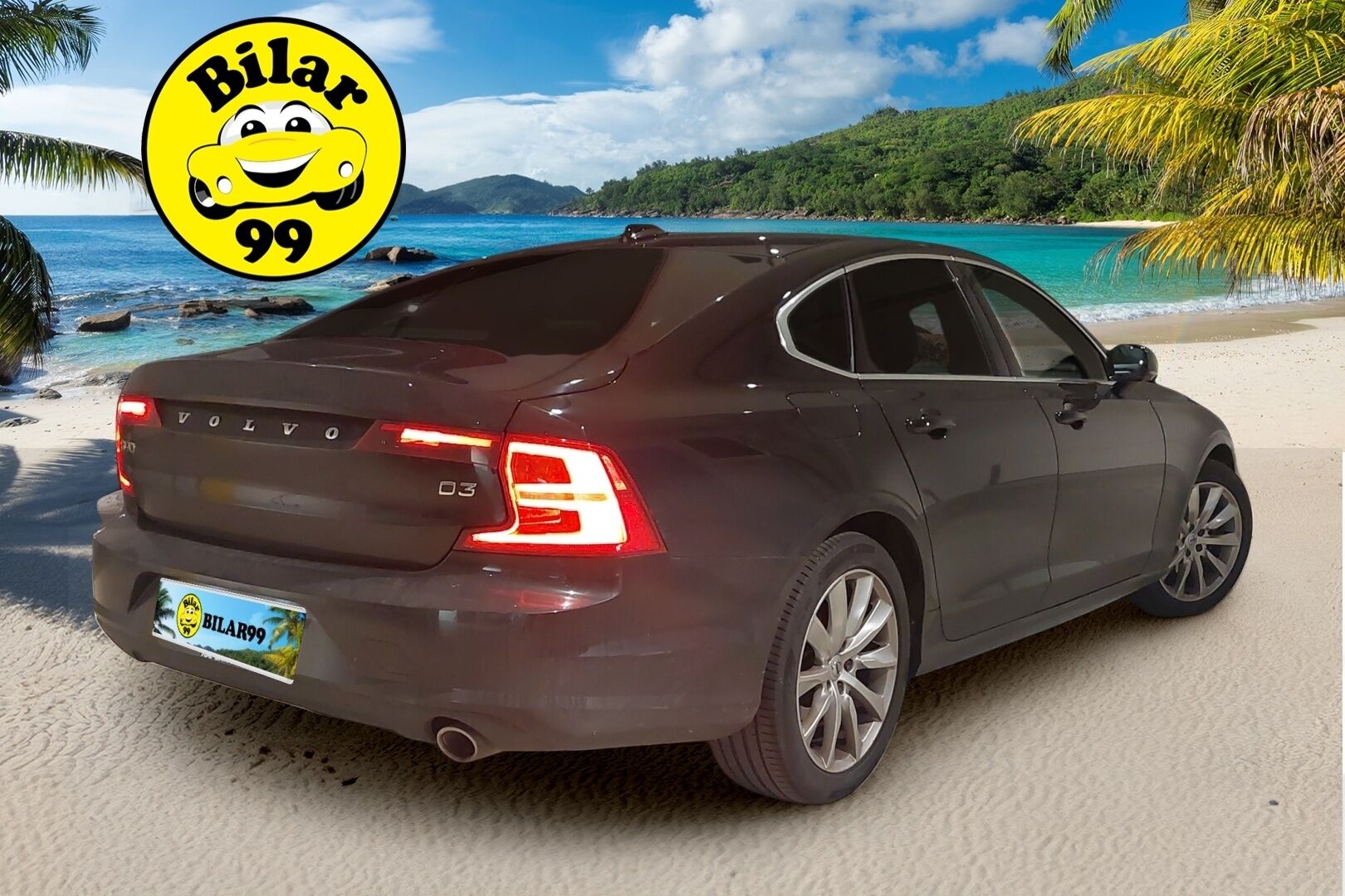 Volvo S90 2019 D3 Business aut *Webasto / ACC / VOC / Pilot Assist / Digimittaristo / Keyless* - Parkkitutkat / 2X Renkaat ja vanteet / Ratinlämmitin