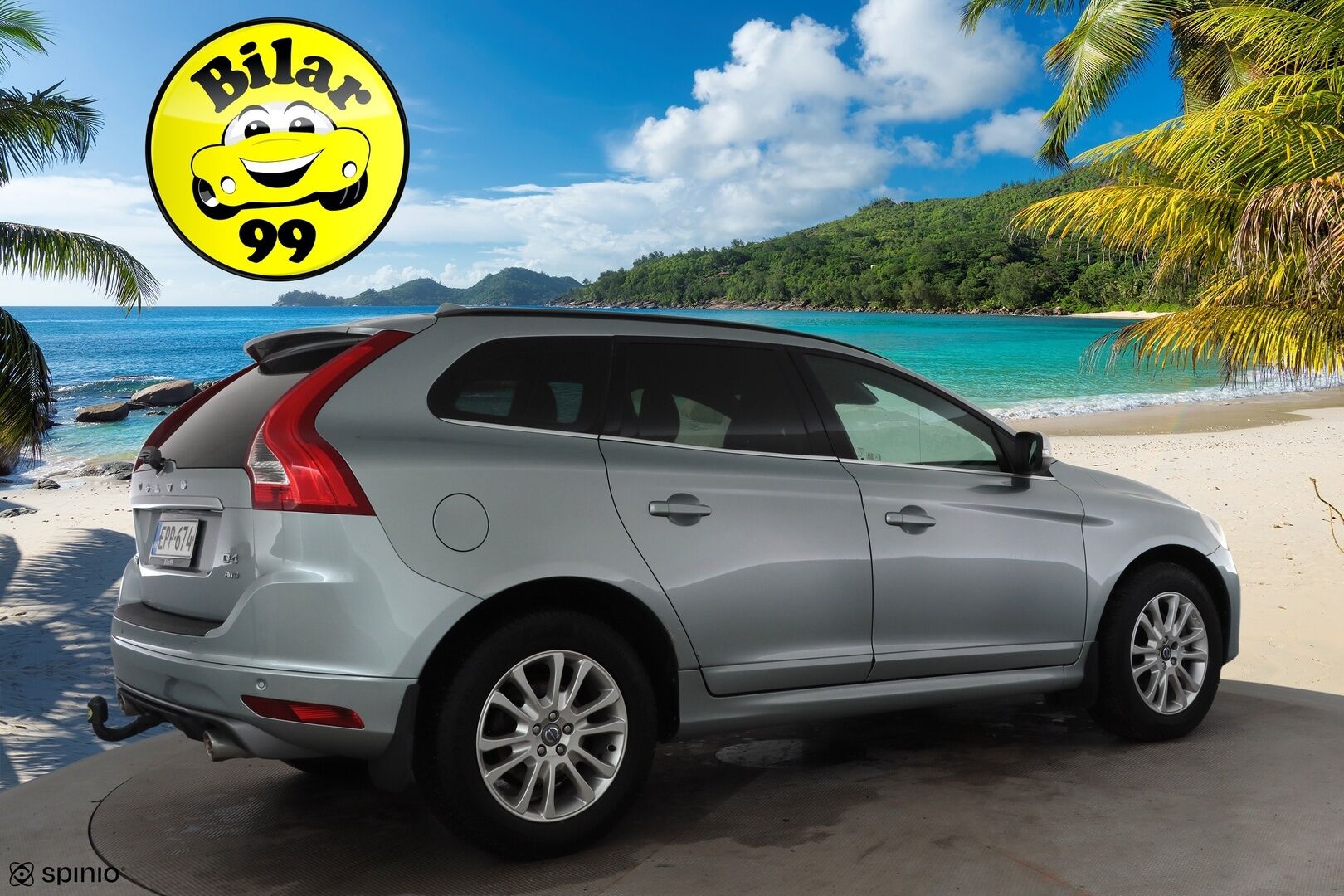 Volvo XC60 2014 D4 AWD R-Design aut * Vakkari / P.tutka / Xenon / Koukku / Webasto / Premium Sound / Muistipenkki / Navi / Puolinahat * - Kahdet renkaat aluvanteilla / Juuri katsastettu - HULLUT BLACKWEEK JATKOT - KORKOTARJOUS 2,49%