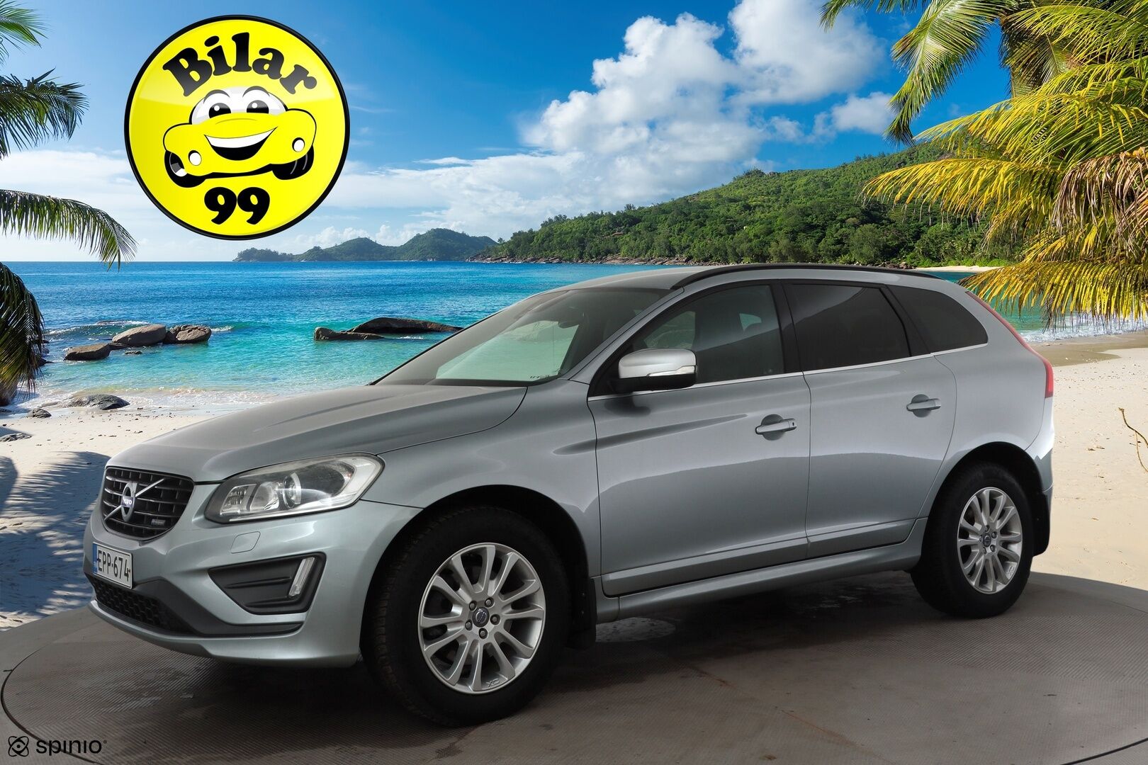 Volvo XC60 2014 D4 AWD R-Design aut * Vakkari / P.tutka / Xenon / Koukku / Webasto / Premium Sound / Muistipenkki / Navi / Puolinahat * - Kahdet renkaat aluvanteilla / Juuri katsastettu - HULLUT BLACKWEEK JATKOT - KORKOTARJOUS 2,49%